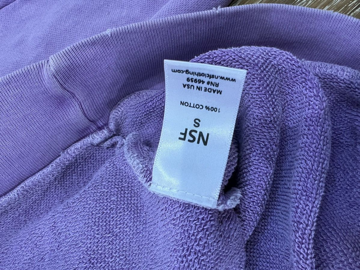 NSF Nsf distressed oversized baggy lavender hoodie Size S / US 4 / IT 40 - 5 Thumbnail