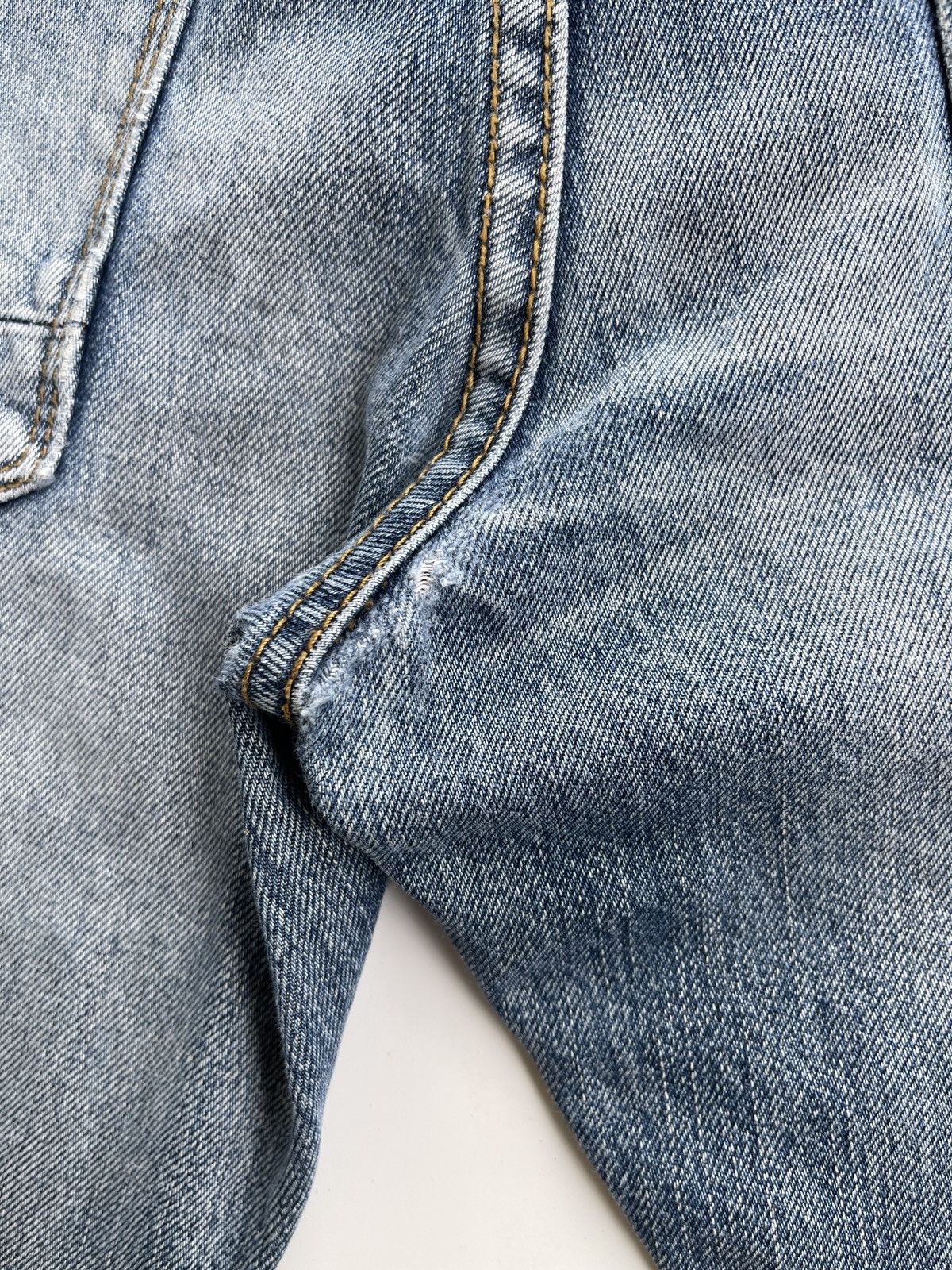 Japanese Brand Fishbone Japan Superior Distressed Rusty Denim Size US 32 / EU 48 - 12 Thumbnail