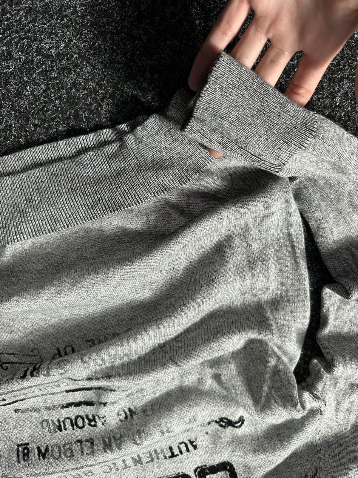 Guess 🚨OPIUM Vintage GUESS Big Logo Y2K T SWEATER LIGHT GOTHIC Size US S / EU 44-46 / 1 - 6 Thumbnail