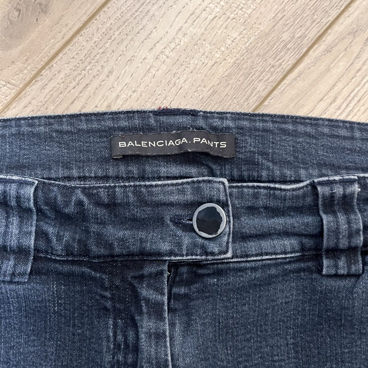 Balenciaga Balenciaga SS12 RTW Indigo Jeans by Nicolas Ghesquière Size 27" / US 4 / IT 40 - 2 Thumbnail