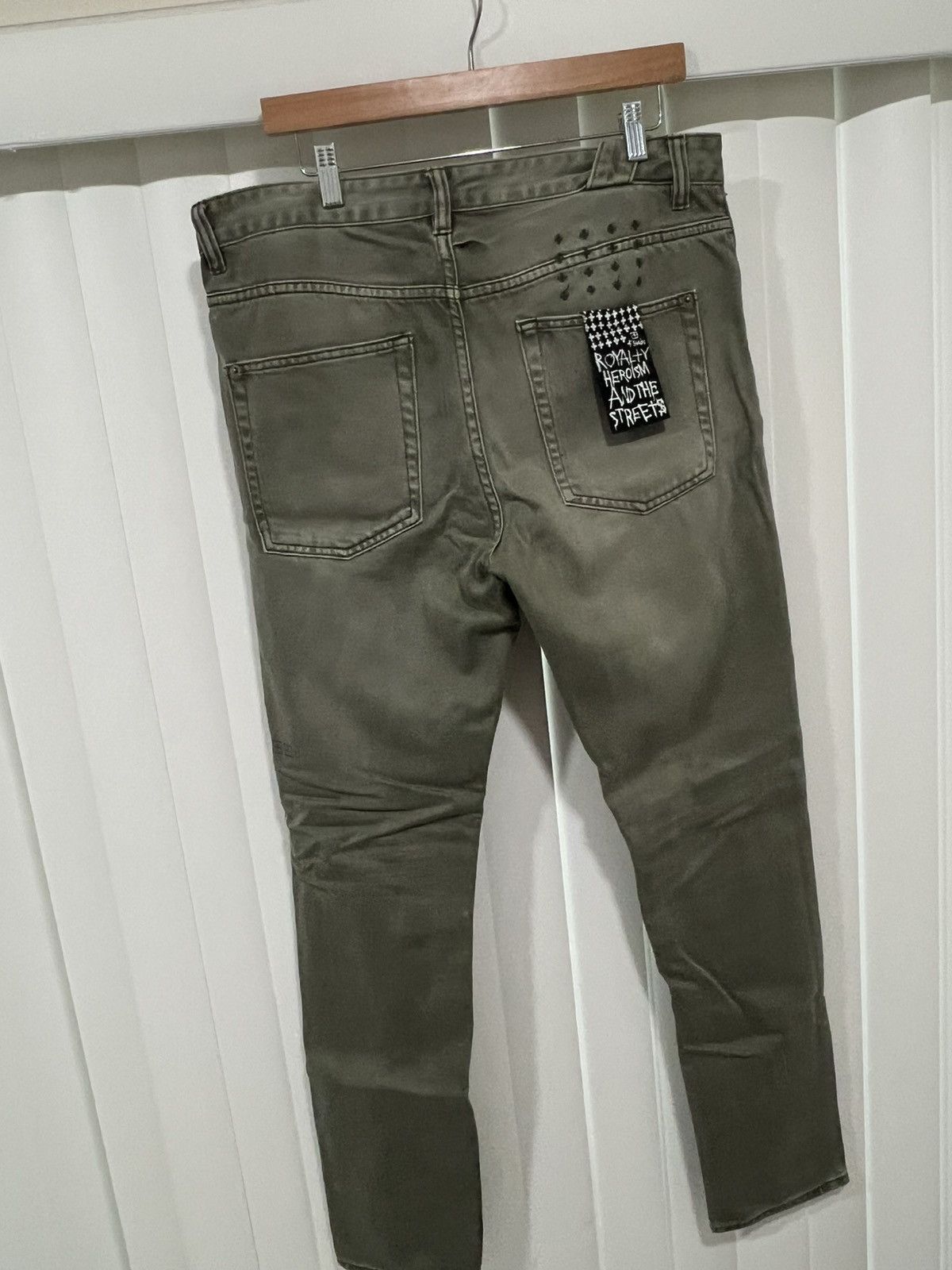 Ksubi Ksubi Chitch Denim Faded Green Size US 34 / EU 50 - 5 Thumbnail