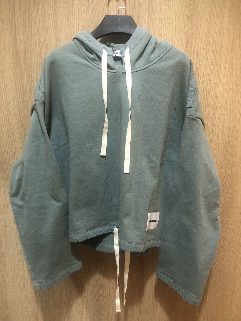 Jil Sander Jil Sander hooded Sweatshirt Size L / US 10 / IT 46 - 1 Thumbnail
