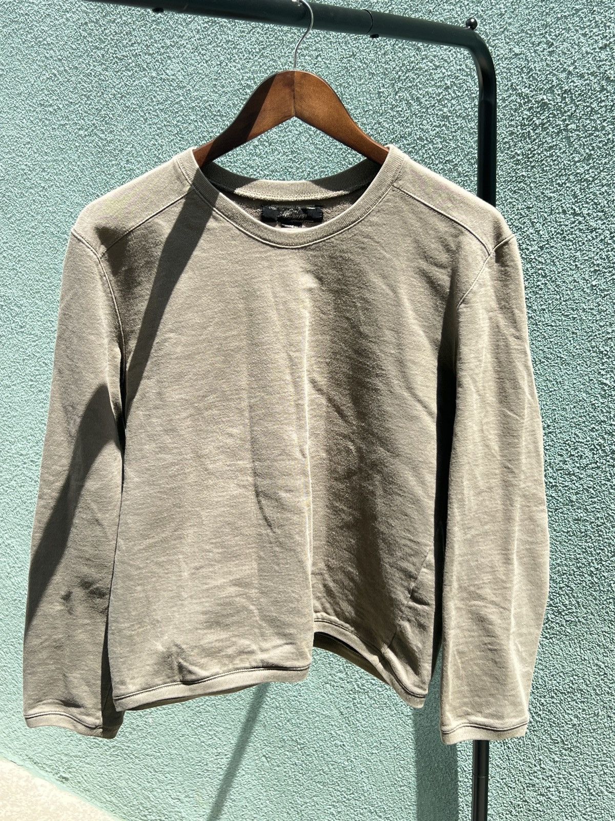 Alexander McQueen 1998 Alexander McQueen Khaki Crewneck Size L / US 10 / IT 46 - 2 Thumbnail