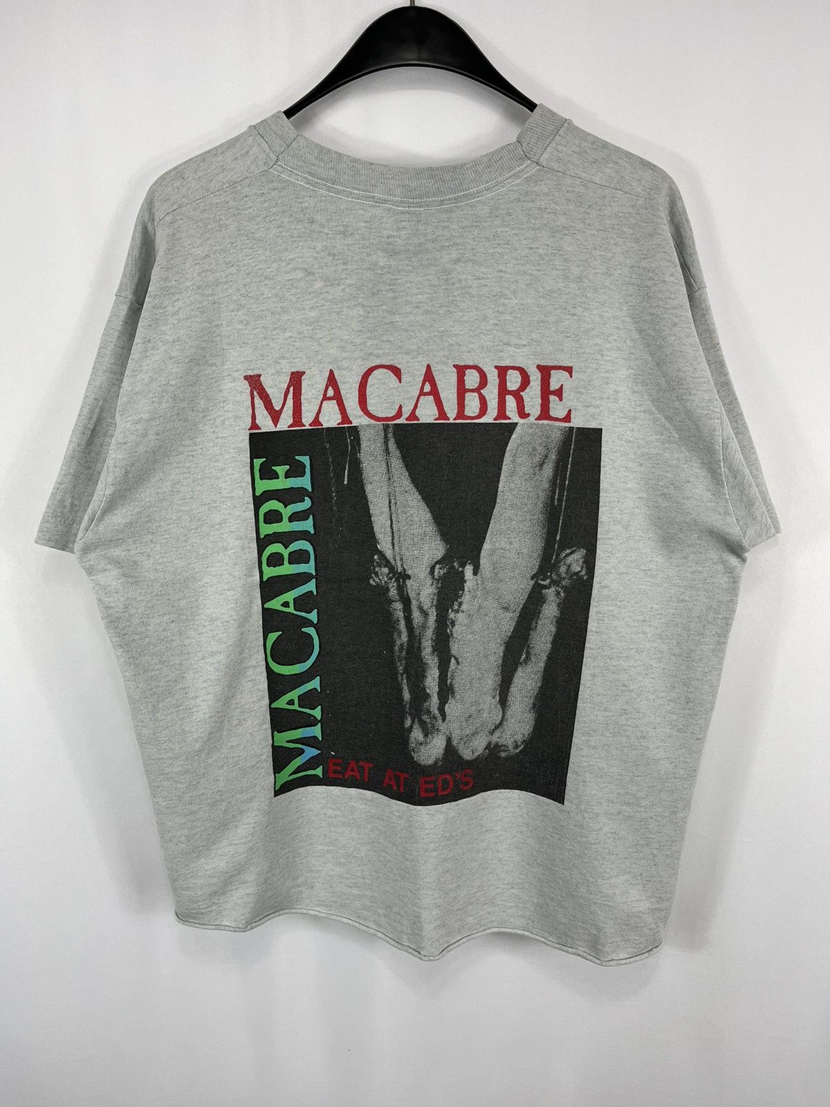 Band Tees × Vintage 90s Macabre Ed Gein Eat At Ed’s Vintage T-shirt Size US XL / EU 56 / 4 - 1 Thumbnail