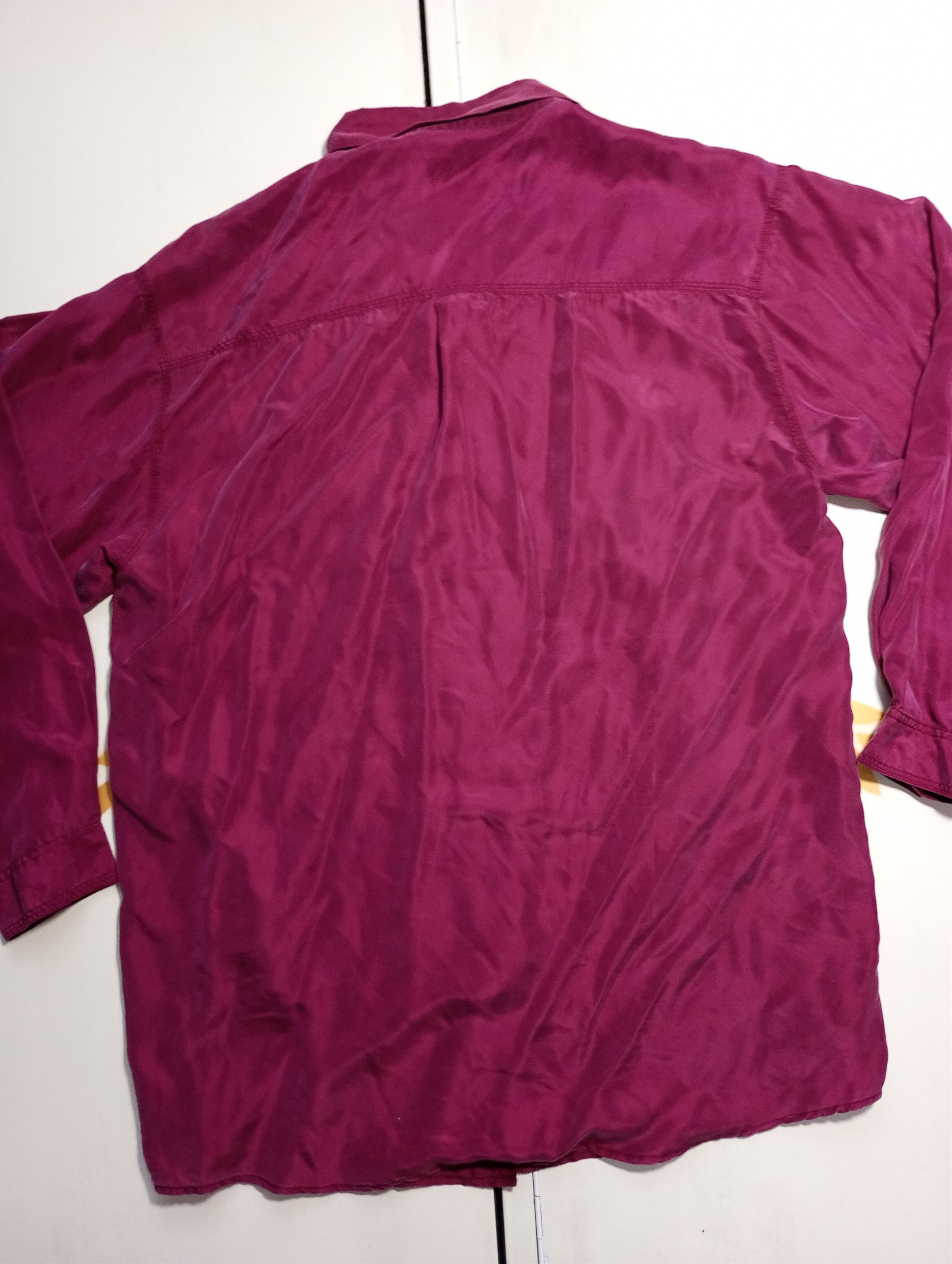 Vintage Mani 100% Silk Shirt Vintage 90's Size US XL / EU 56 / 4 - 11 Thumbnail