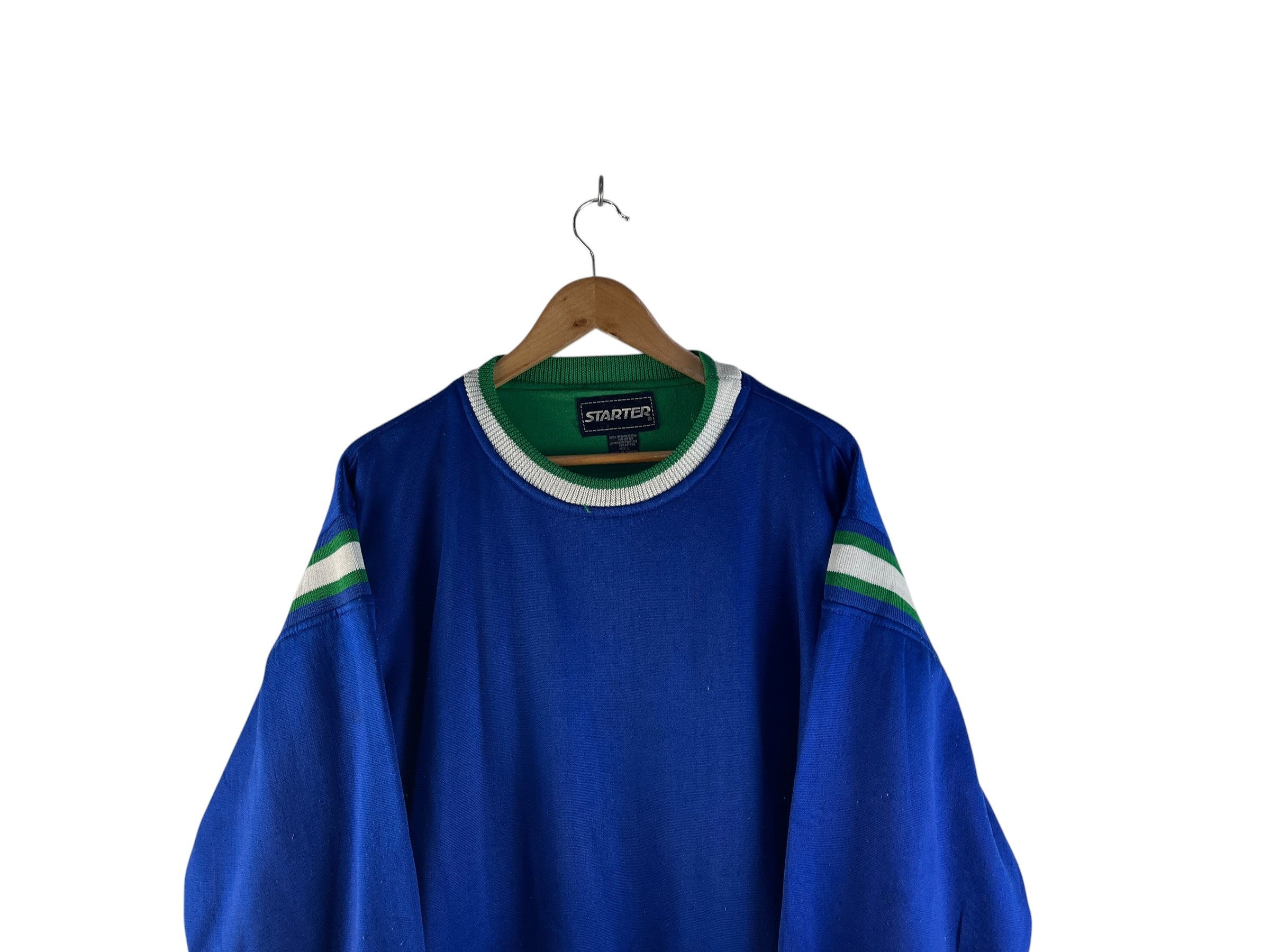 Starter Vintage Starter Seattle Seahawks Crewneck Sweatshirt NFL Size US L / EU 52-54 / 3 - 7 Thumbnail