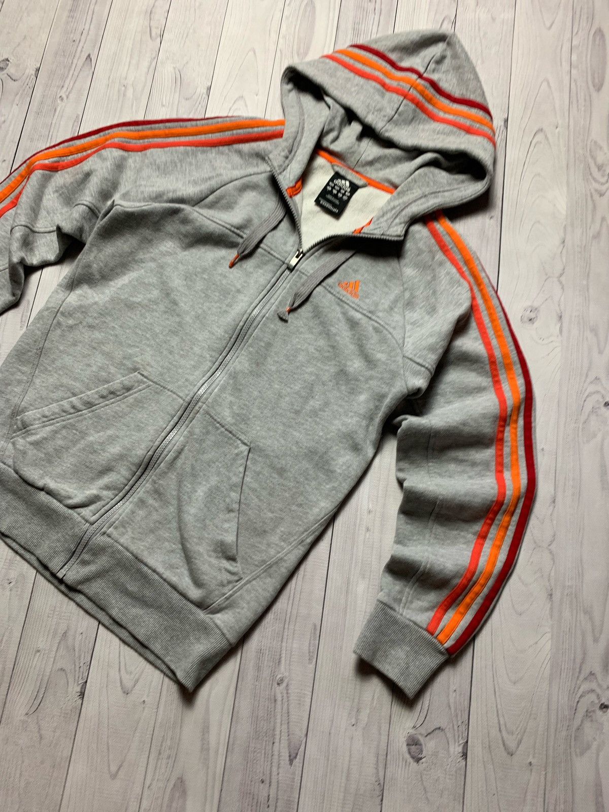 Adidas × Vintage Adidas essentials vintage zip hoodie performance Size S Size US S / EU 44-46 / 1 - 2 Thumbnail