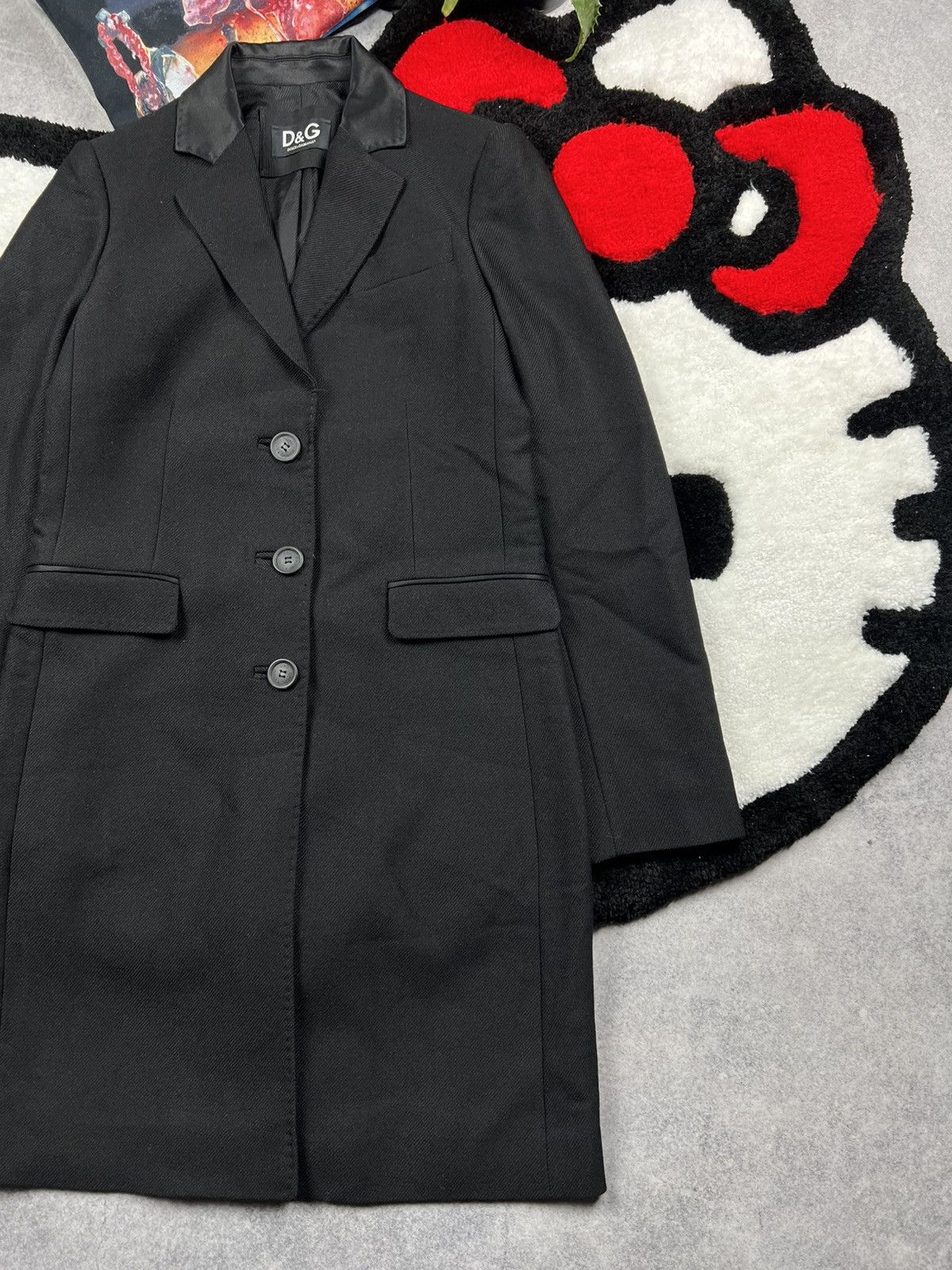Dolce & Gabbana Vintage Dolce&Gabbana Italy Viscose Y2K Coat Trench Size S / US 4 / IT 40 - 3 Thumbnail