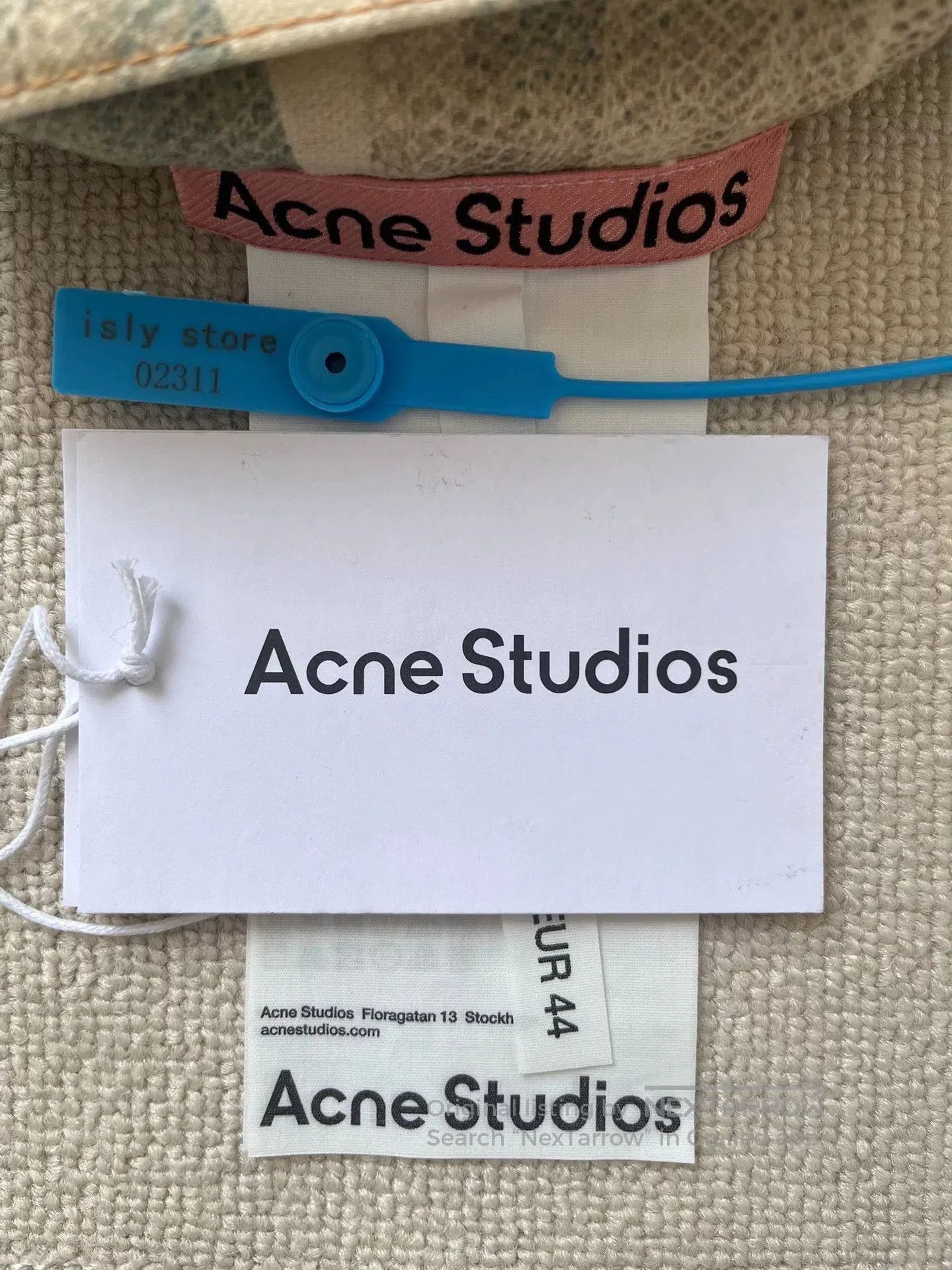 Acne Studios acne studios 3d printed loose fit jeans. Size US 44 / EU 60 - 4 Thumbnail