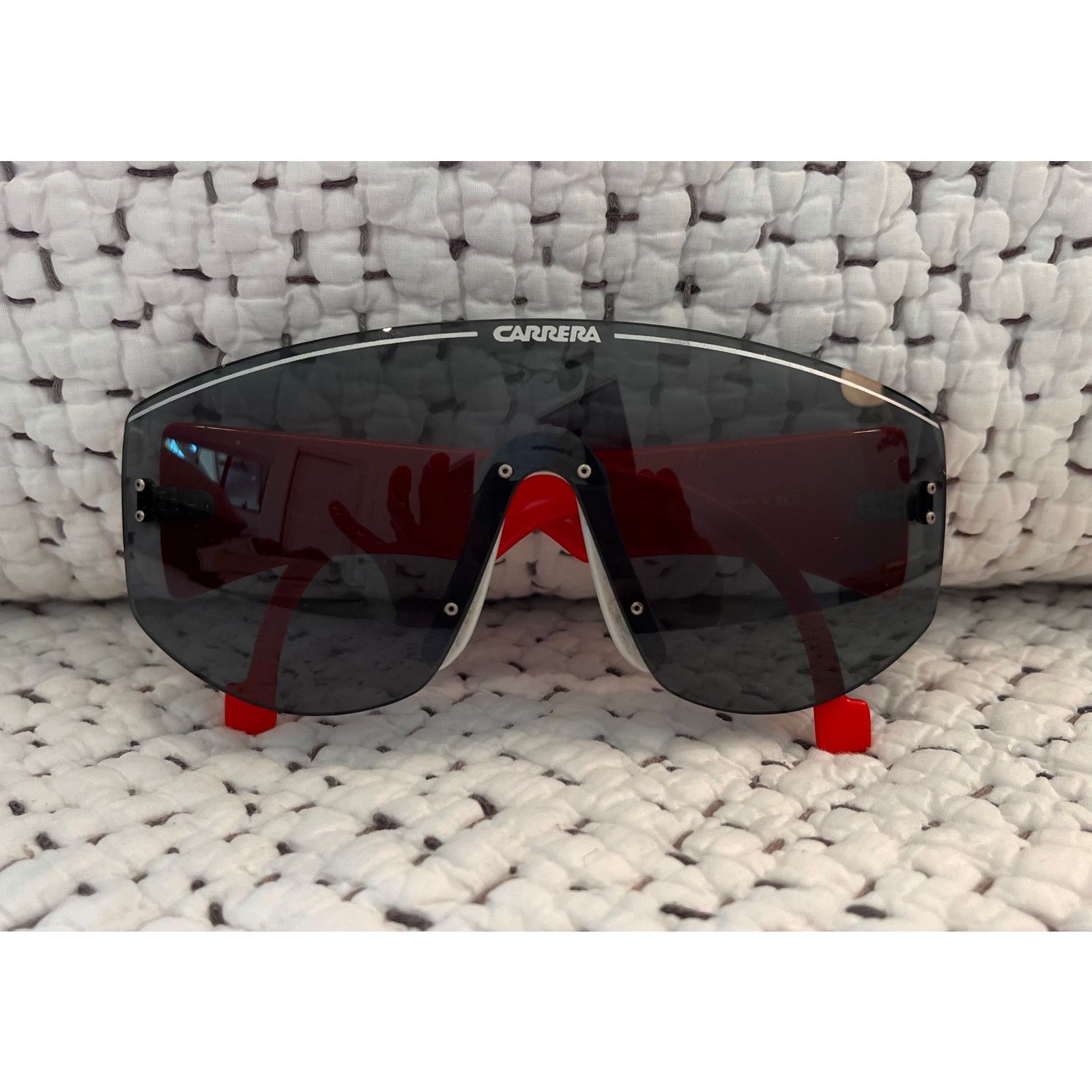 Carrera Carrera Sport Sunglasses 5414 Vintage Red Austria Large 1988 Size ONE SIZE - 4 Thumbnail