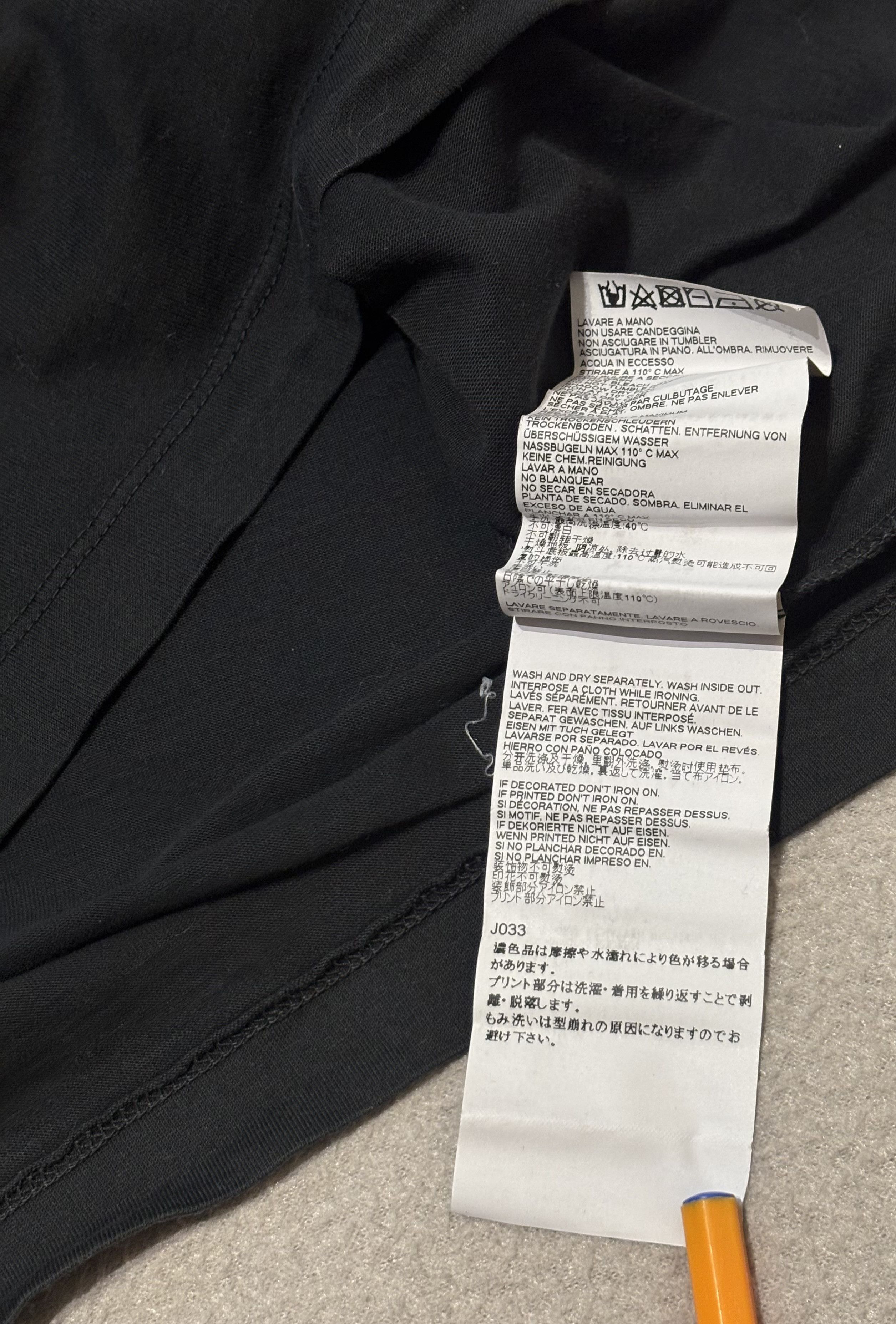 Dsquared2 Dsquared2 Black T-shirt Size L Size US L / EU 52-54 / 3 - 18 Thumbnail