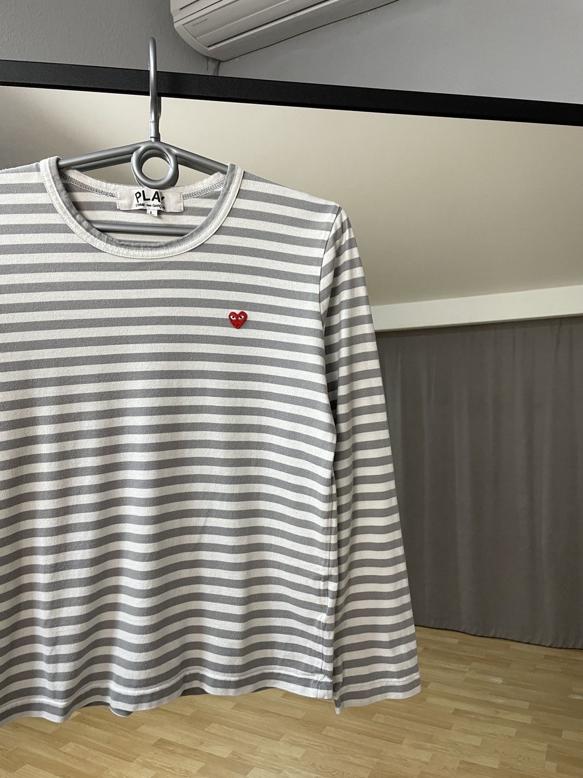 Comme des Garcons Vintage 00s Play Comme des Darcons Long sleeve Striped Tee Size S / US 4 / IT 40 - 2 Thumbnail