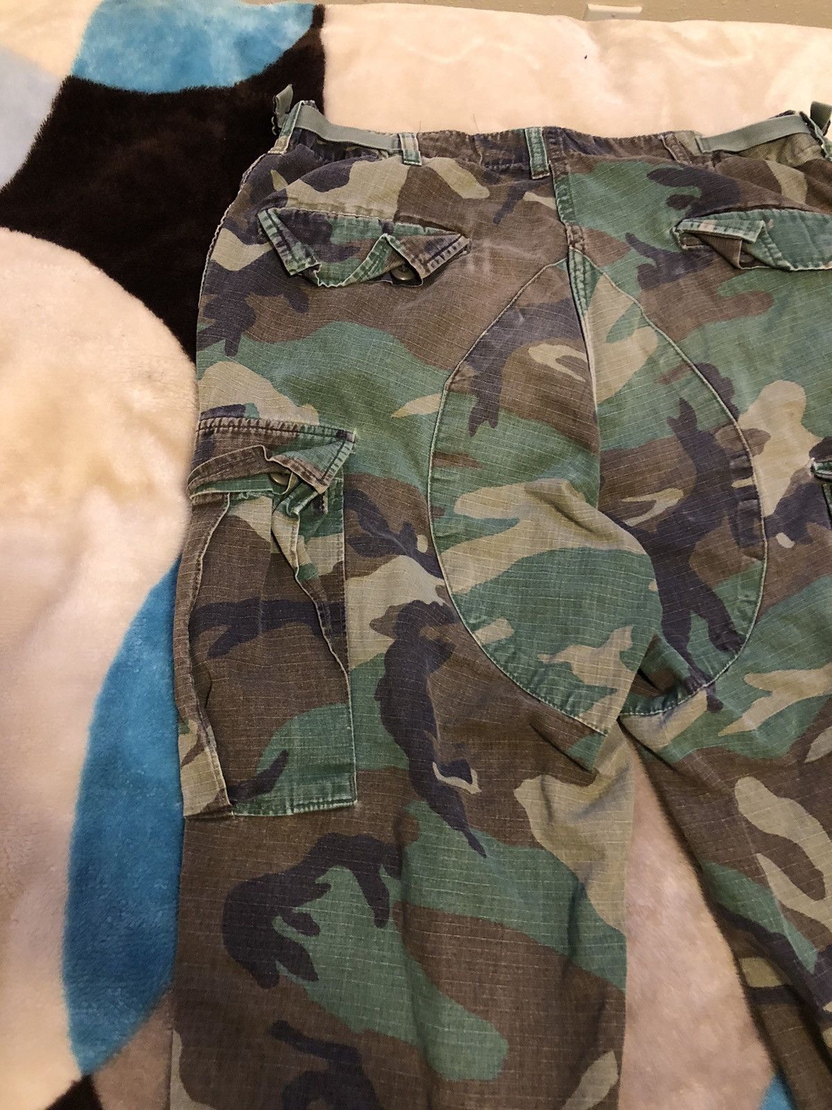 Vintage Vintage 90’s US Army Combat Double Knee Camo Pants Size US 32 / EU 48 - 6 Thumbnail