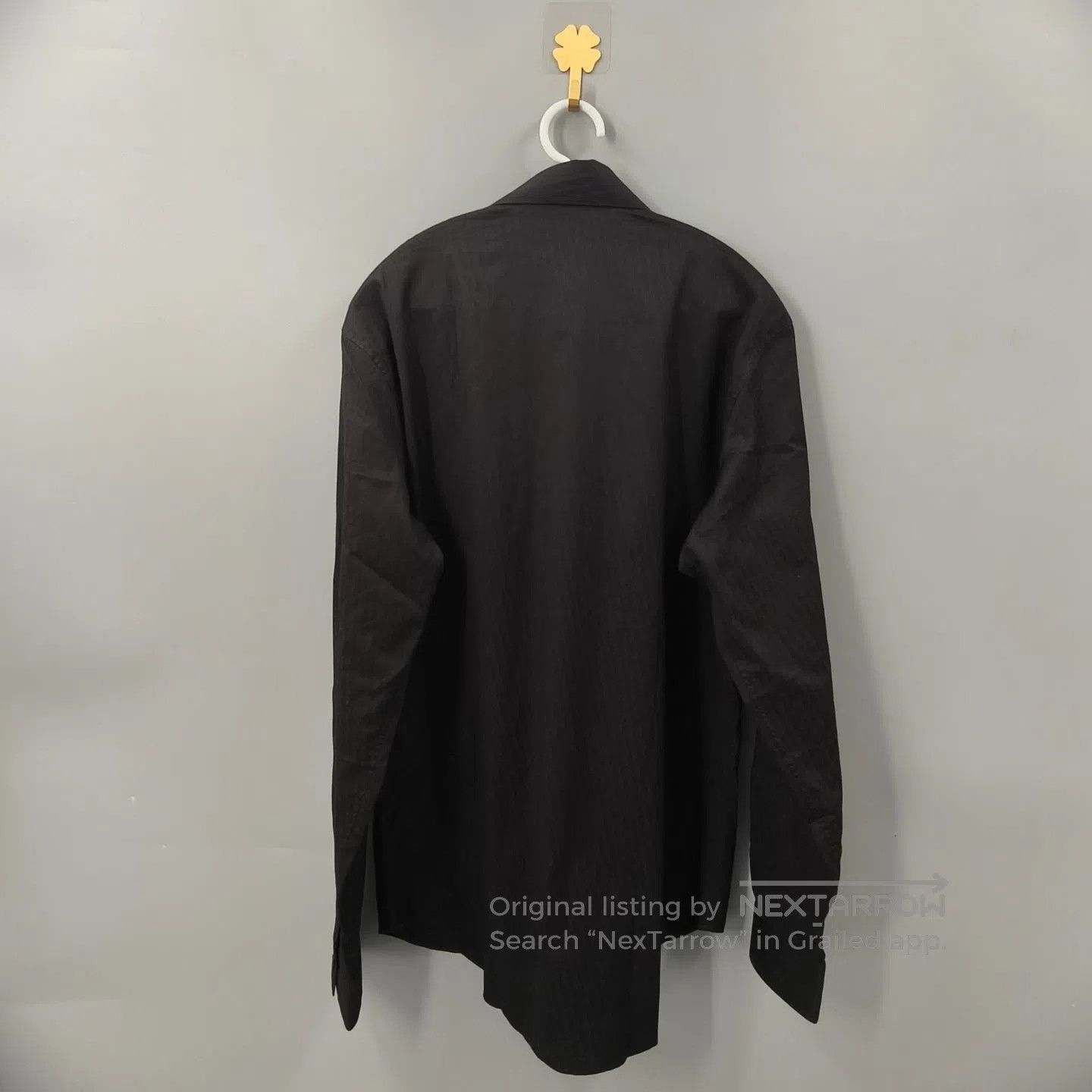 Dior Dior Black Tone-on-Tone All-Over Logo Print Shirt| Size US XXS / EU 40 - 2 Thumbnail