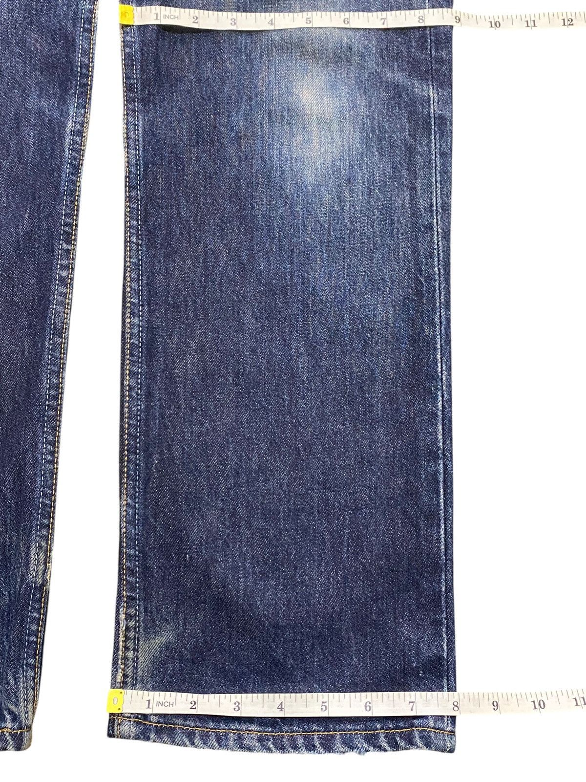 Levi's Vintage Clothing Vintage Japan Levis501 Y2K Blue Wash Distressed Loose Jeans Size US 31 - 16 Thumbnail