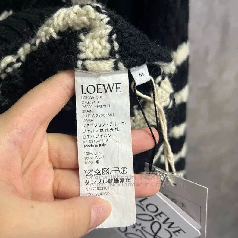 Loewe Loewe Black White Stripe Turtleneck Sweater . Size US M / EU 48-50 / 2 - 4 Thumbnail