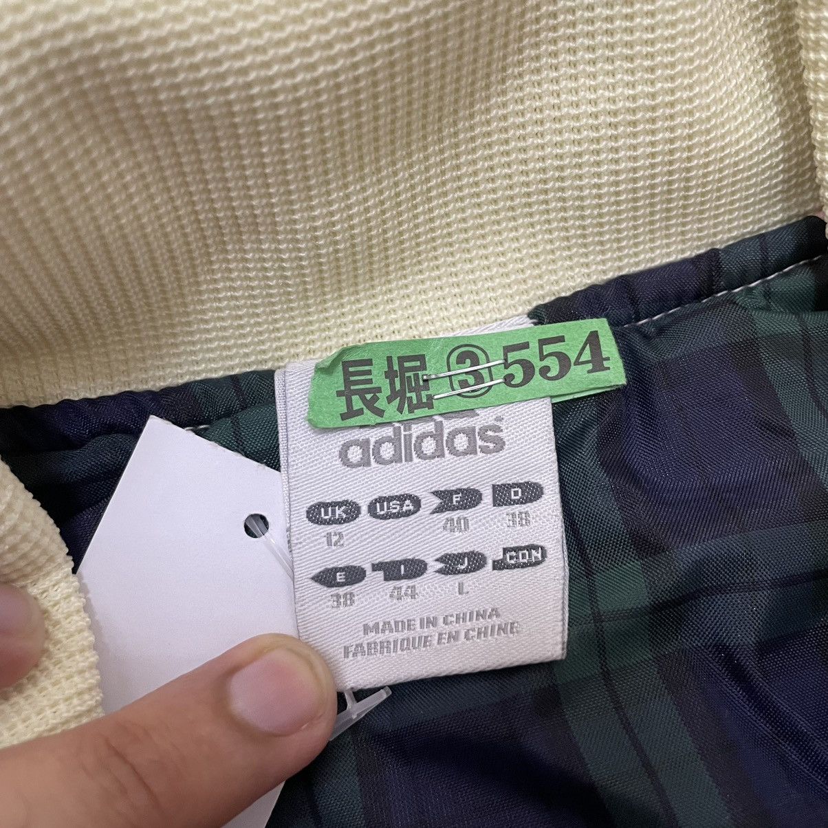 Adidas × Vintage Vintage 2005 Adidas Bomber Jacket Quilted Lining Size US S / EU 44-46 / 1 - 5 Thumbnail