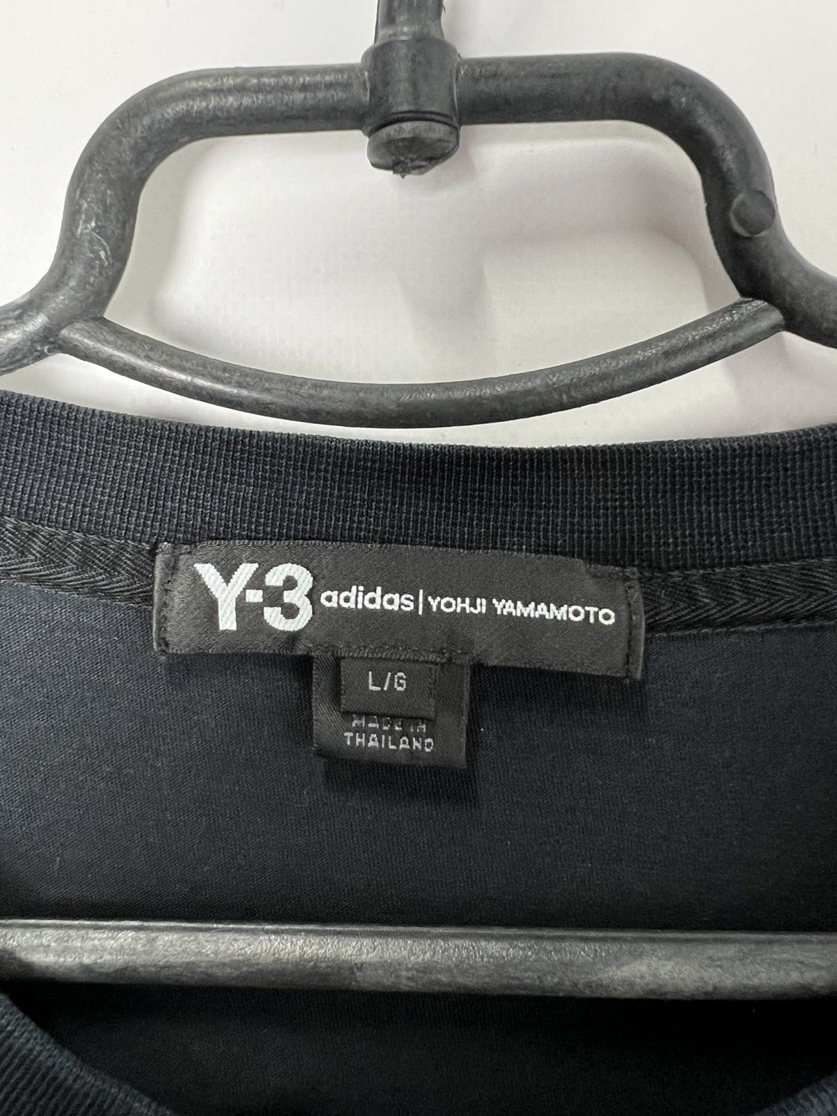 Adidas Vintage streetwear y2k Adidas Y-3 by Yohji Yamamoto T shirt Size US L / EU 52-54 / 3 - 4 Thumbnail