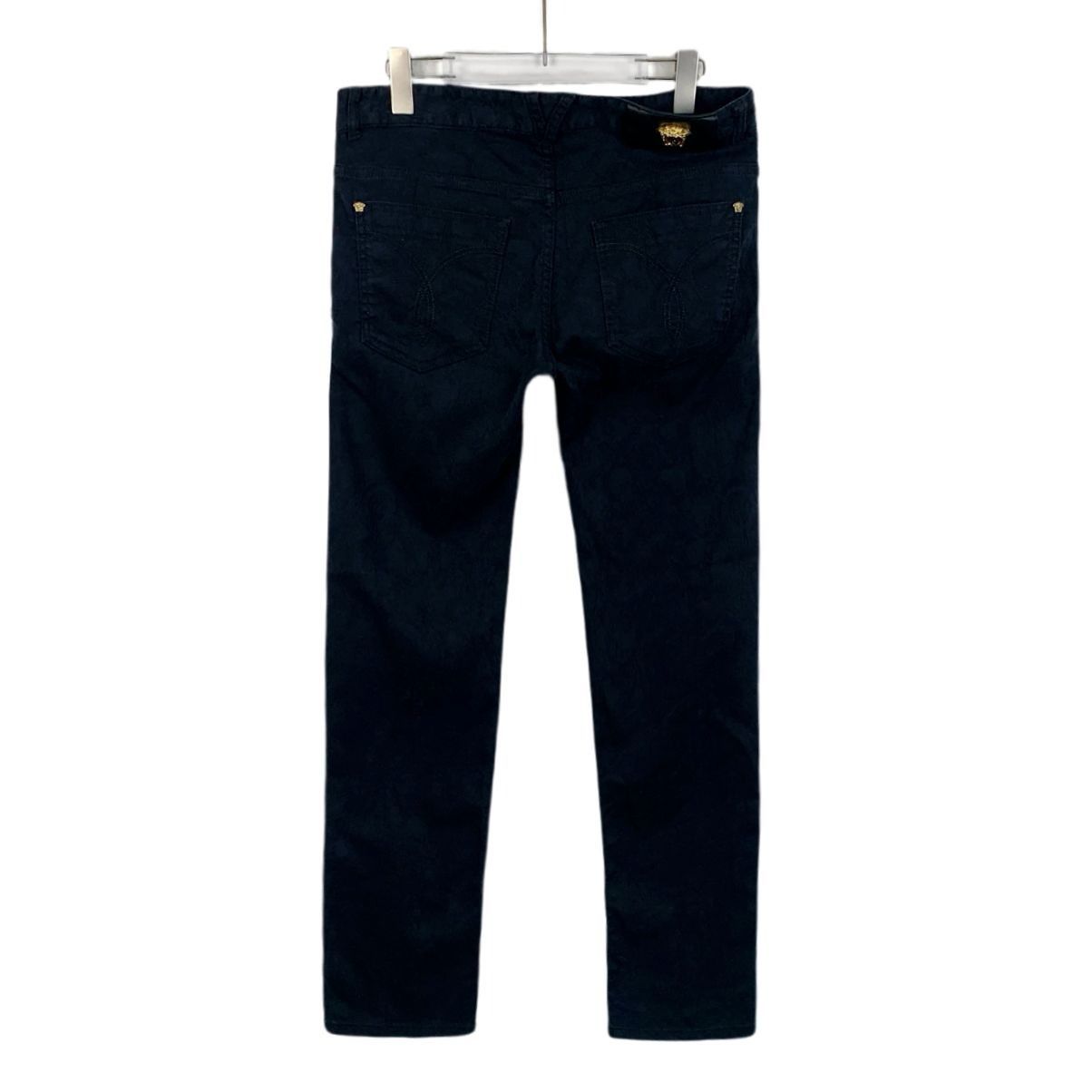 Versace Versace Black Medusa Head Straight Pants Size 38 Made In Ita Size 38" / US 16 / IT 52 - 8 Thumbnail
