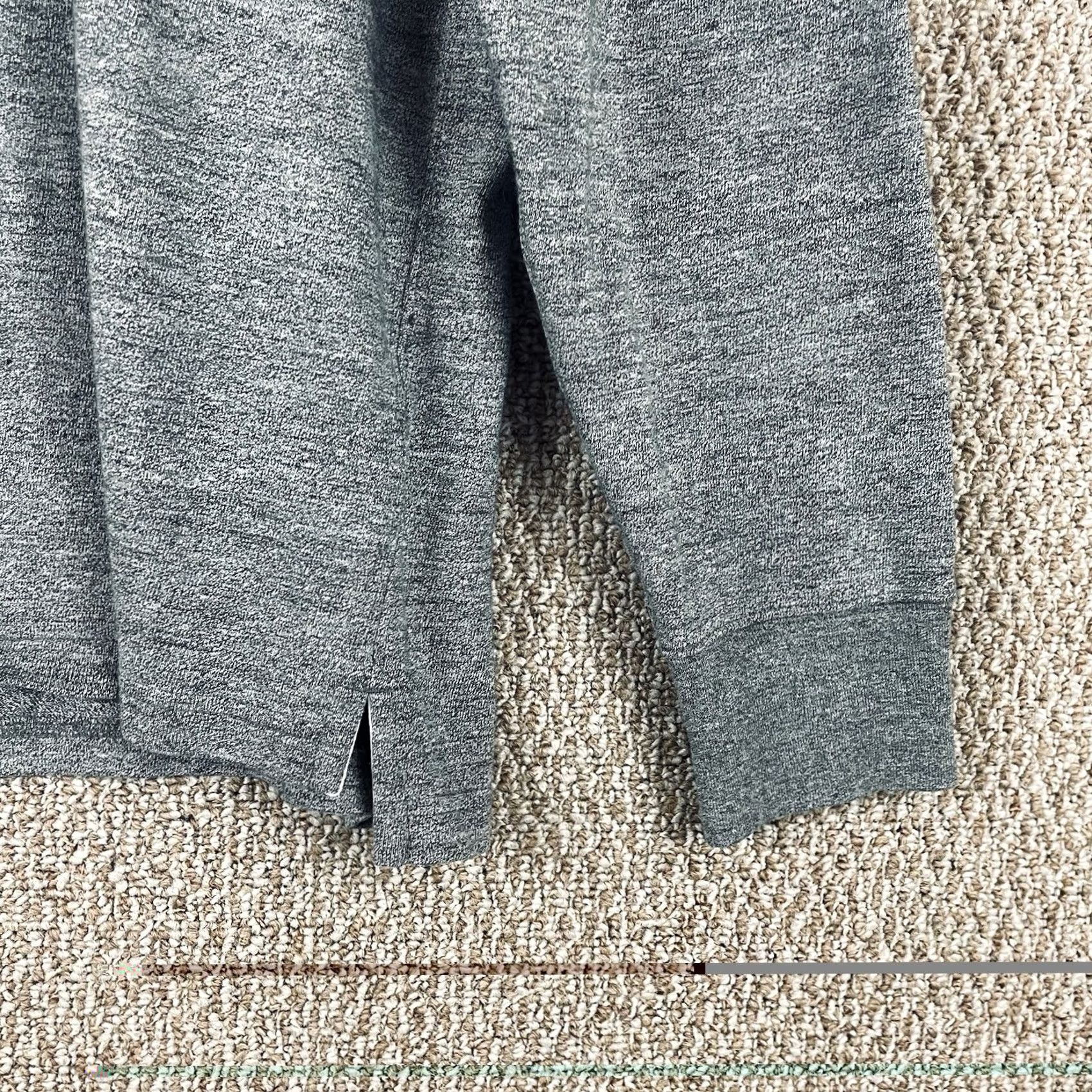 J.Crew J.CREW Oarsman Shirt Men XL Gray Stripe Heavyweight Elbow Patch Cotton T342 Size US XL / EU 56 / 4 - 4 Thumbnail