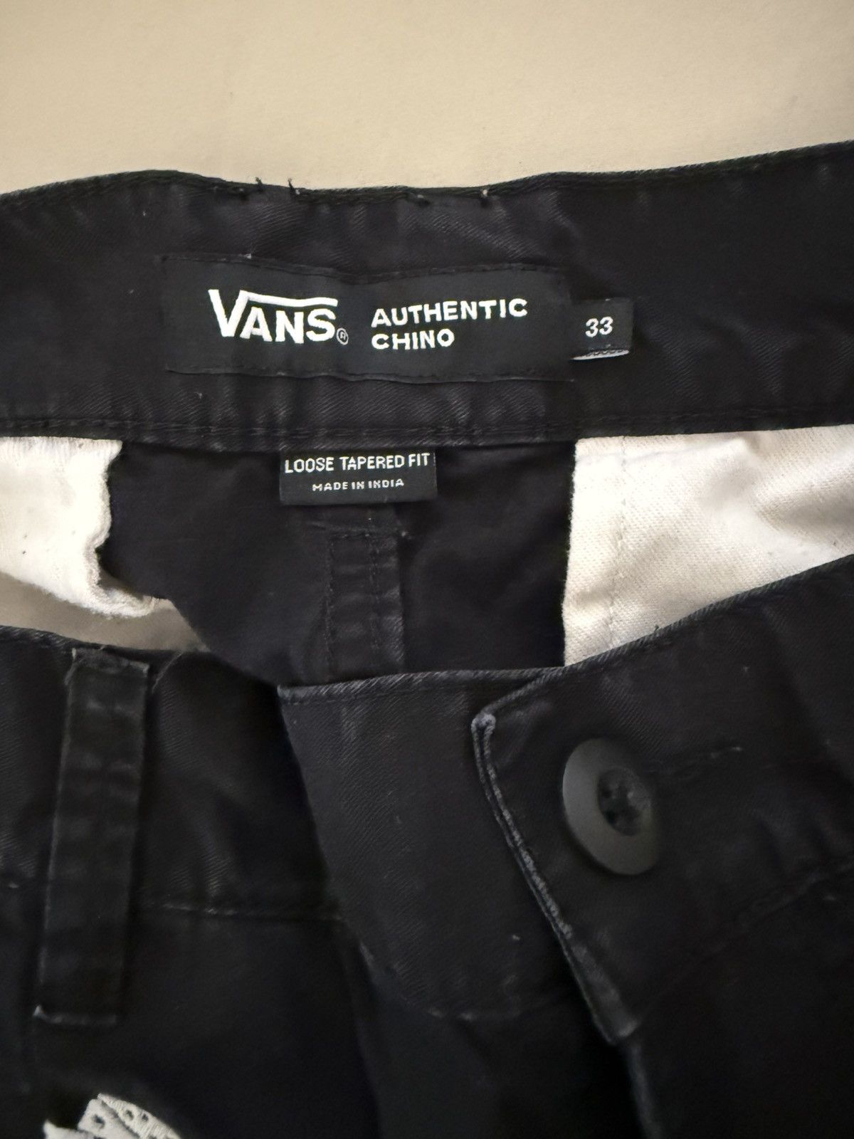 Vans Vans black dice chinos Size US 33 - 3 Thumbnail