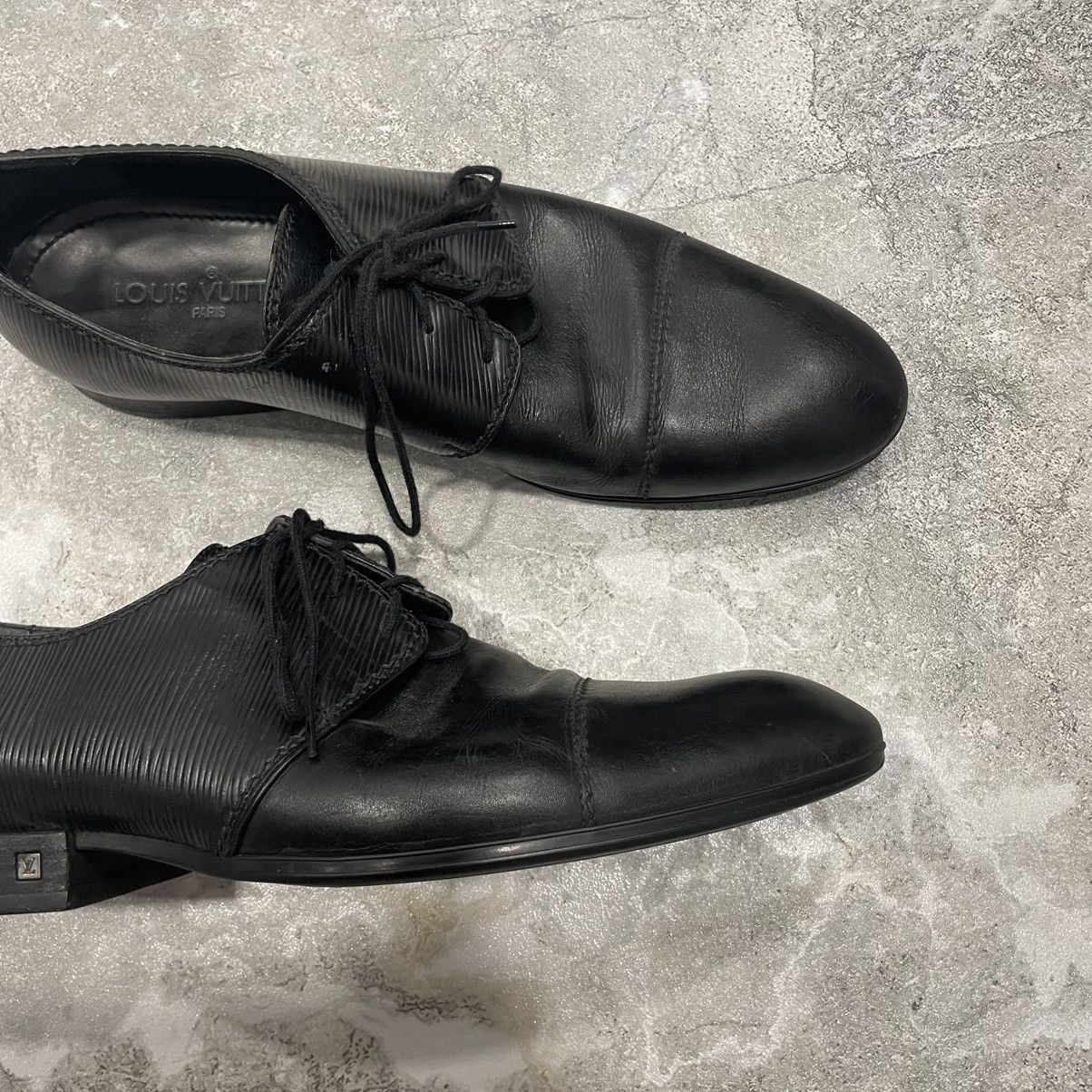 Louis Vuitton LOUIS VUITTON Shoes Loafers LV Logo boots black old money Size US 8.5 / EU 41-42 - 5 Thumbnail