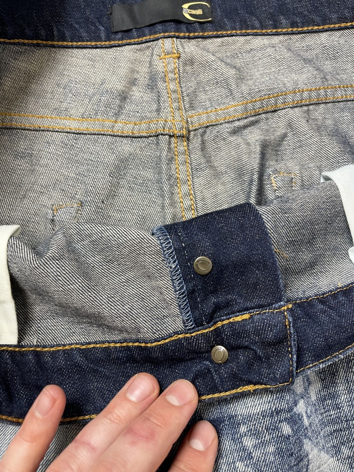 Just Cavalli BNWT Mens Just Cavalli Designers Straight Jeans size 42 56 Size US 40 / EU 56 - 14 Thumbnail