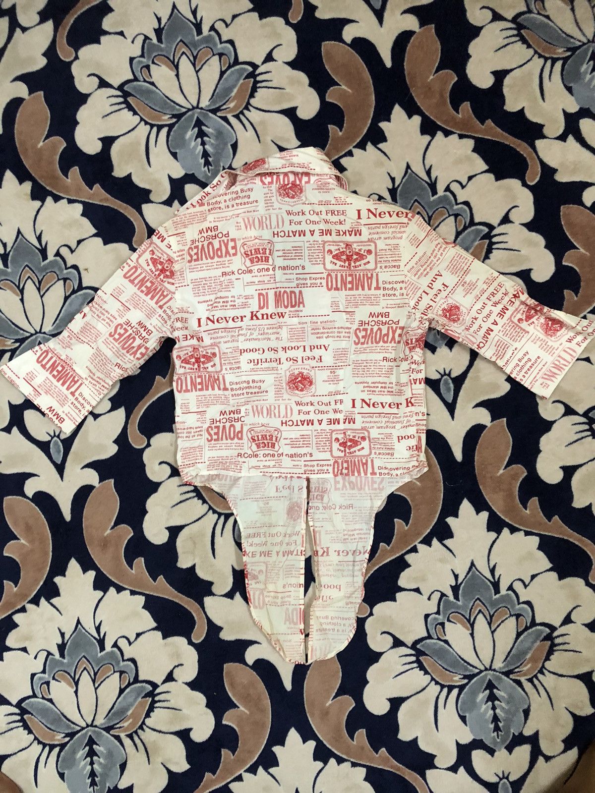 Designer Crop top Cinema Club Design Paper Size XS / US 0-2 / IT 36-38 - 2 Thumbnail