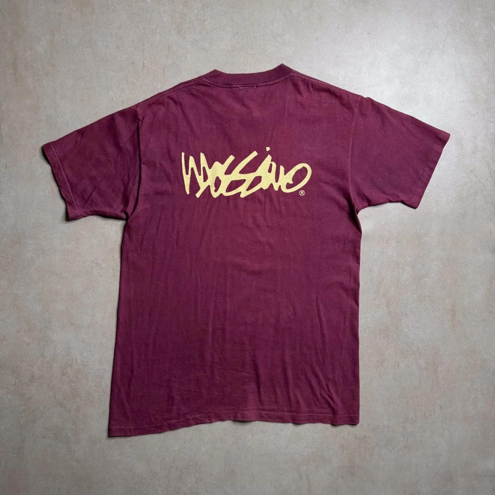 Mossimo Vintage Mossimo Burgandy T-shirt - XS Size US XS / EU 42 / 0 - 2 Thumbnail