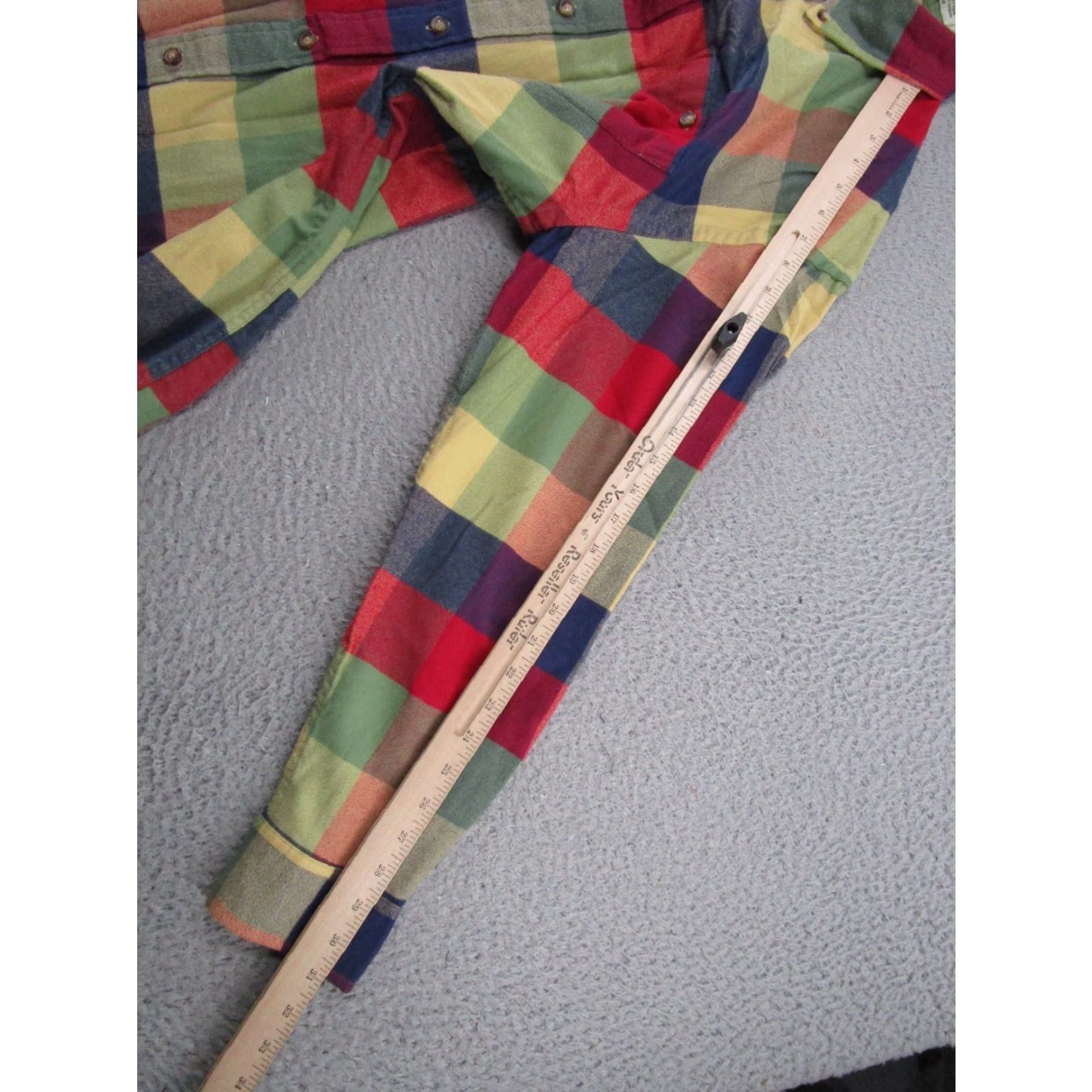 Orvis Orvis Button-Up Shirt Long Sleeve Plaid Multicolor Cotton Flannel Regular Size M Men Casual Pocketed 90s? Size US M / EU 48-50 / 2 - 7 Thumbnail