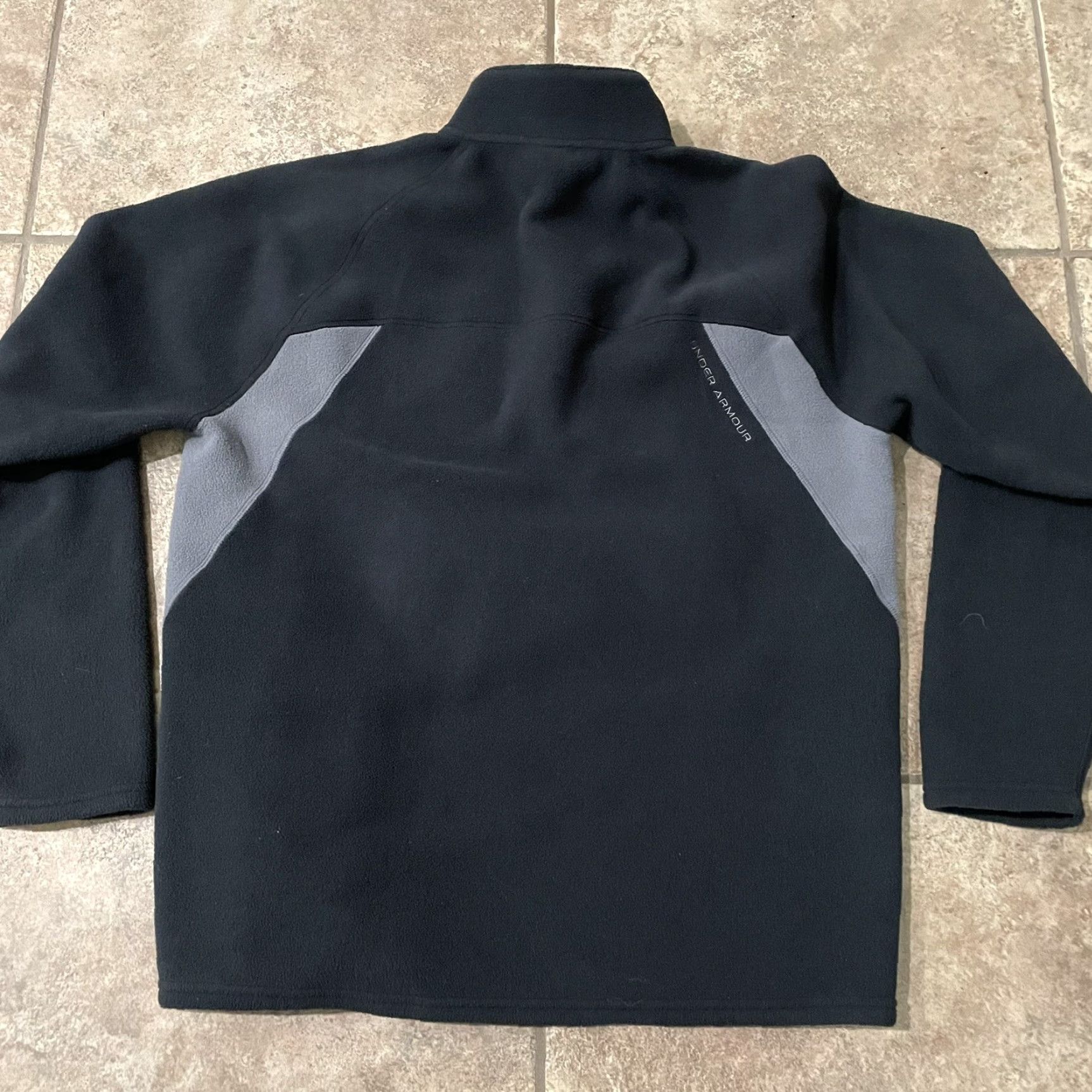 Under Armour Under Armour Pullover Shirt Mens L 100% Polyester Black Zip Half-zip Casual Activewear Size US L / EU 52-54 / 3 - 5 Thumbnail