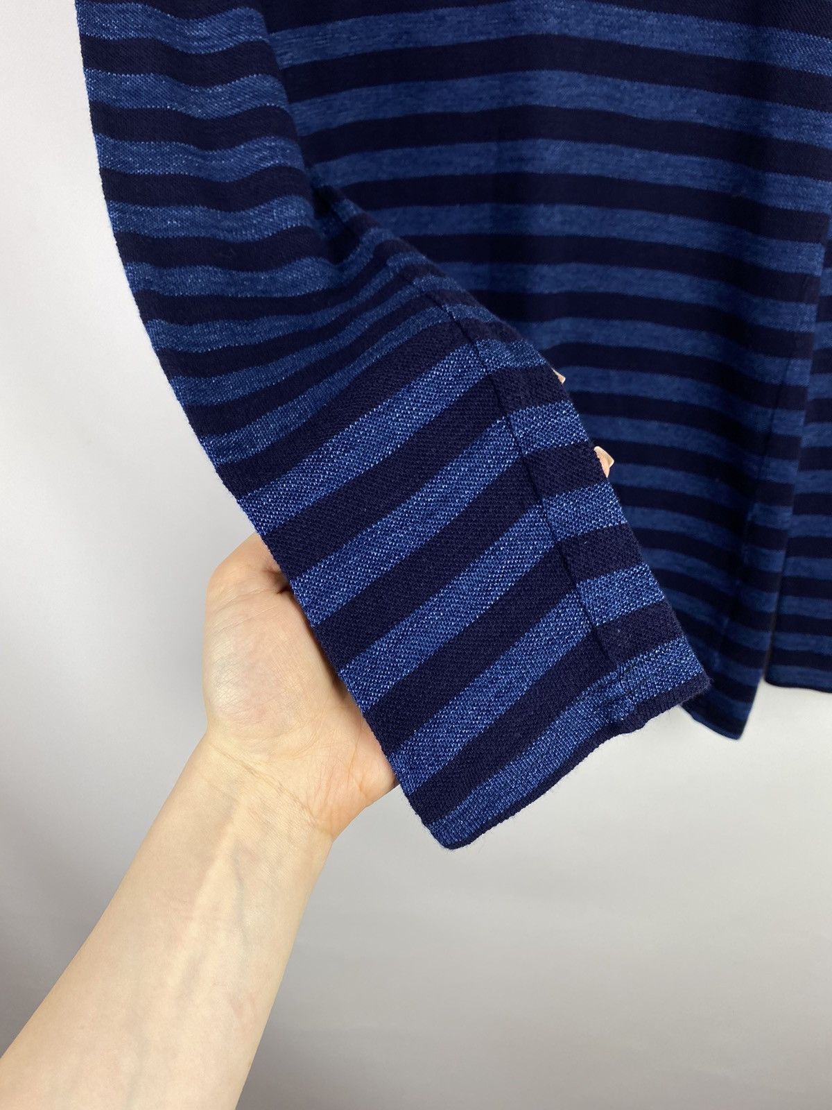 DENHAM × Japanese Brand Denham men’s striped sweatshirt pullover size S Size US S / EU 44-46 / 1 - 9 Thumbnail