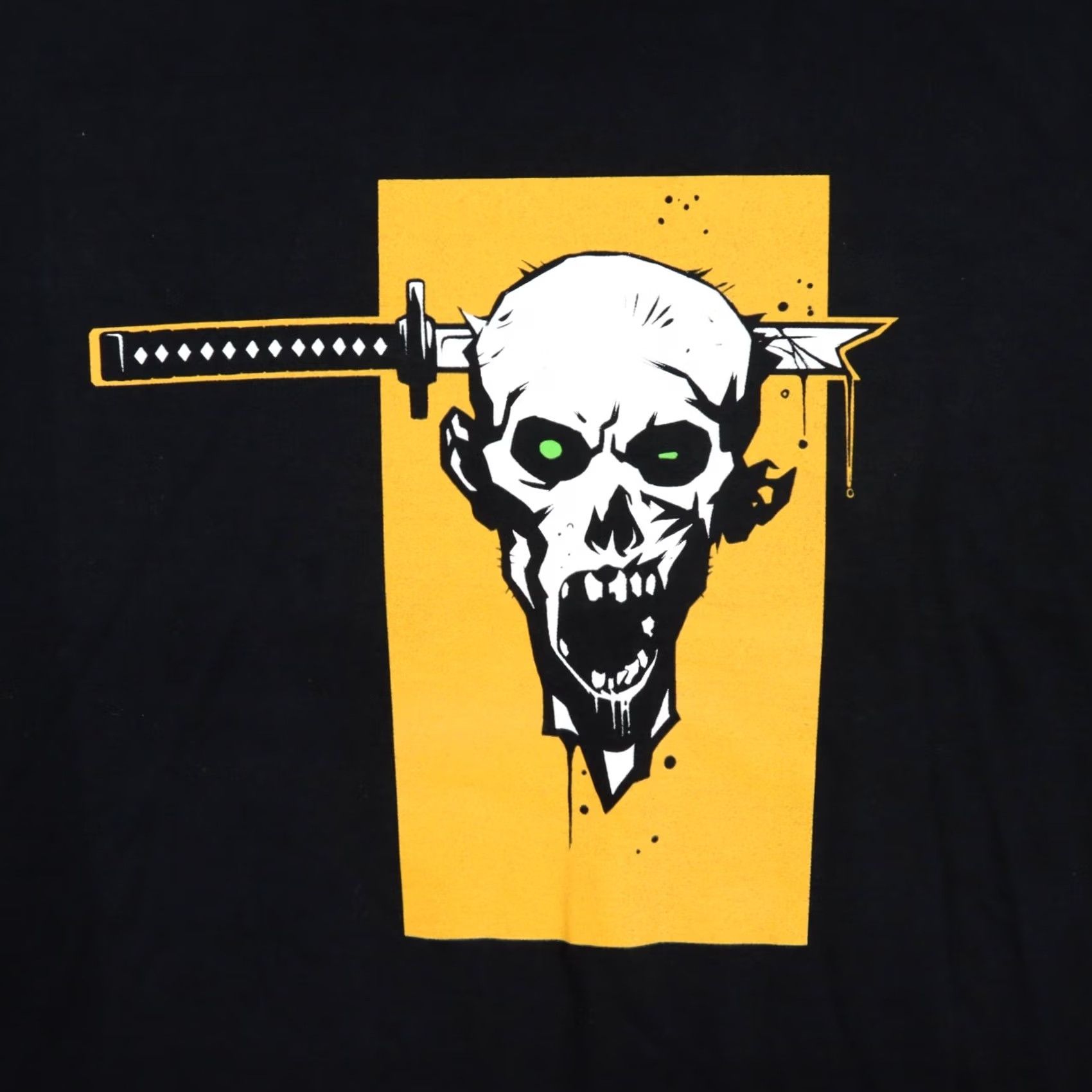 Fruit Of The Loom VINTAGE Mens XL Yaiba Ninja Gaiden Z Short Sleeve TShirt Black Fruit of a Loom Size US XL / EU 56 / 4 - 2 Thumbnail