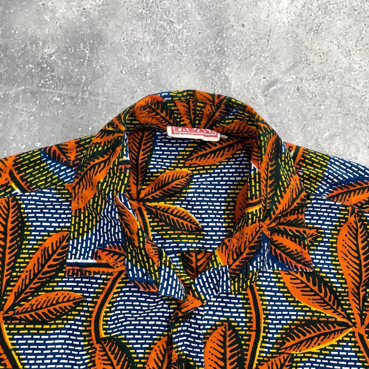 Designer Poplin Project Floral Print Short Sleeve Button-Up Shirt M Size US M / EU 48-50 / 2 - 8 Thumbnail