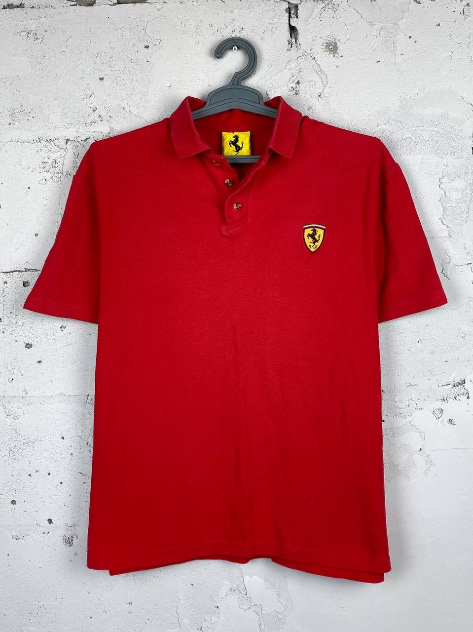 Ferrari × Formula 1 Vintage scuderia Ferrari 1999 polo small logo basic logo tee Size US L / EU 52-54 / 3 - 2 Thumbnail