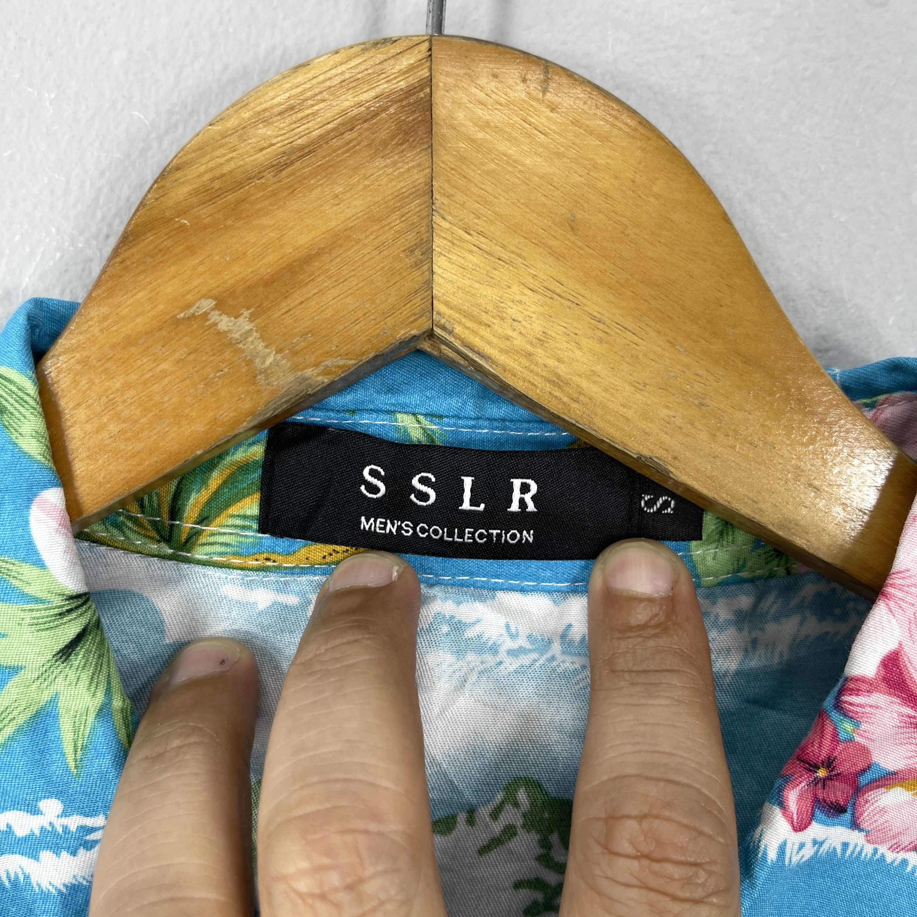 Vintage Vintage Y2K SSLR Flamingo Bird Motive Hawaii Shirt Size US S / EU 44-46 / 1 - 4 Thumbnail
