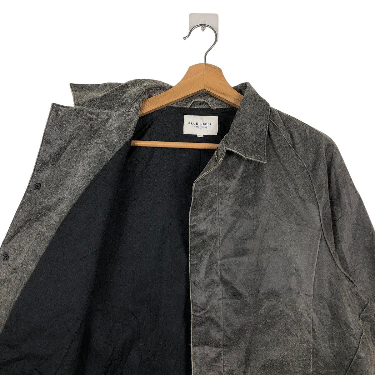 Hysteric Glamour 🔥Soft Leather Jacket Blue Label United Arrow Racer Jacket Size US M / EU 48-50 / 2 - 10 Thumbnail