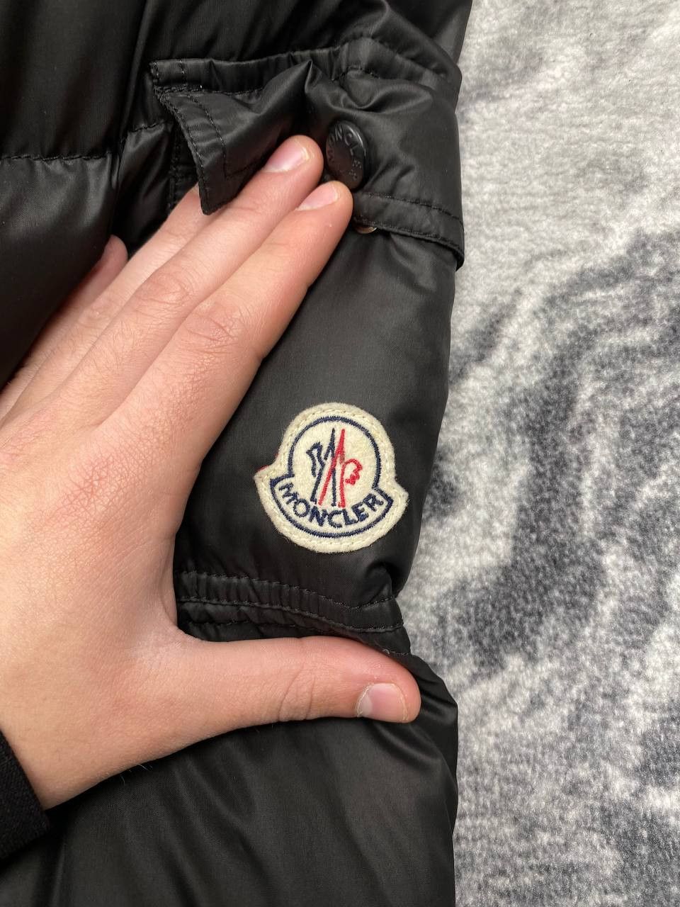 Moncler Vintage Moncler Maya Puffer Jacket Men Size 4 Black Size US XL / EU 56 / 4 - 4 Thumbnail