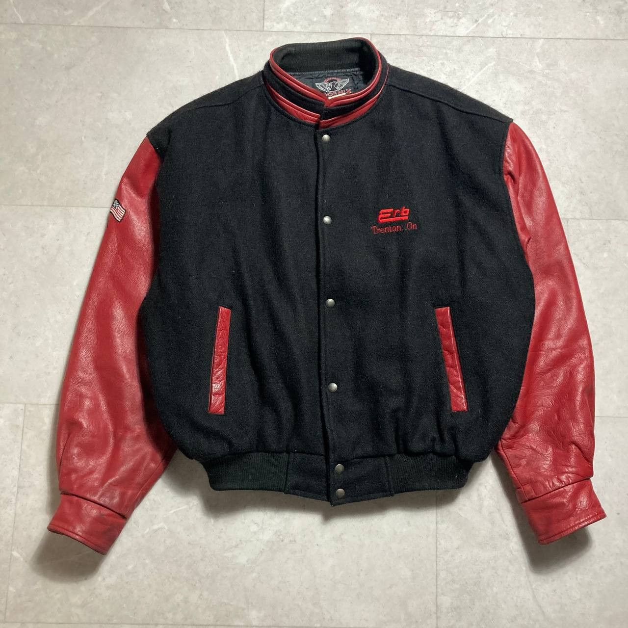 Vintage Vintage Erb Transport Trenton Ontario Canada Bomber Jacket Size US XL / EU 56 / 4 - 5 Thumbnail