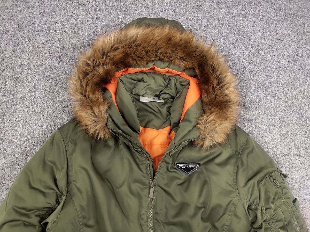 If Six Was Nine Vtg Fur Jacket if six was nine Style le grande bleu Bomber Size US S / EU 44-46 / 1 - 3 Thumbnail