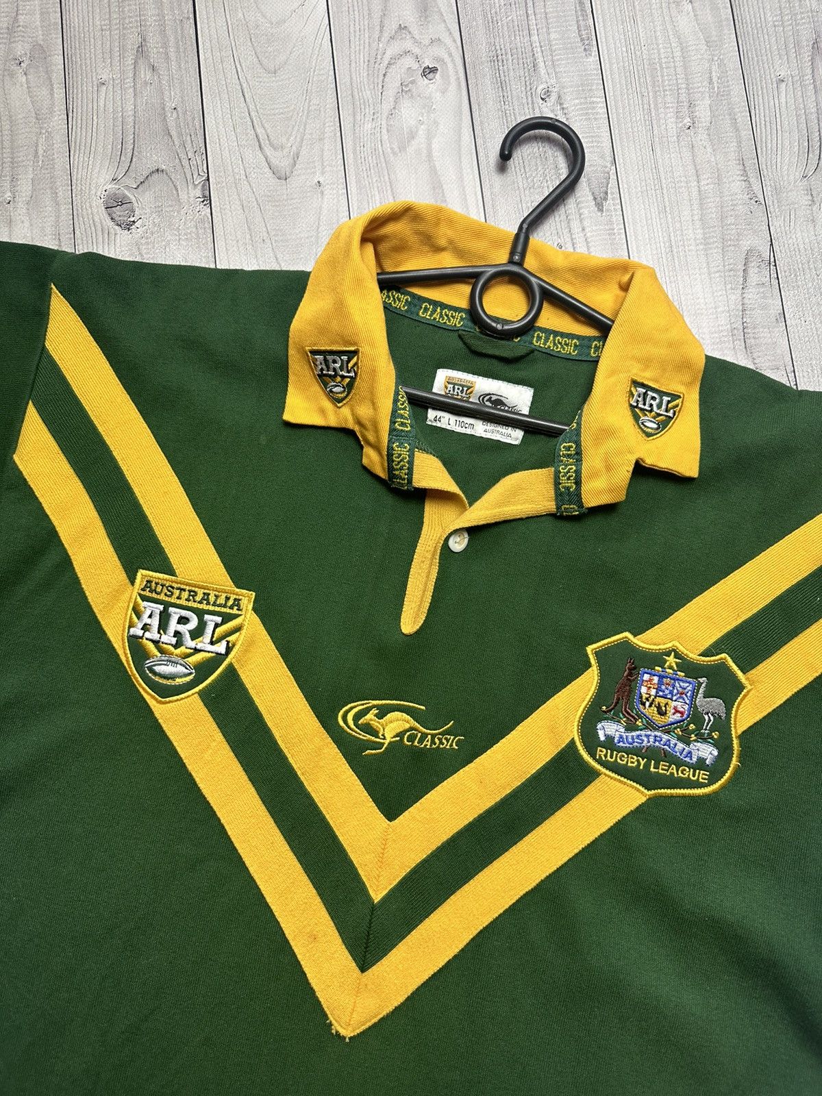 Vintage Vintage Australia rugby jersey size M/L Size US L / EU 52-54 / 3 - 3 Thumbnail
