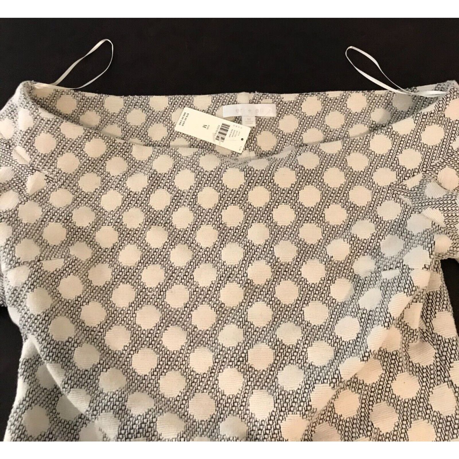 Anthropologie Anthropologie Eri + Ali Lyra Off-Shoulder Polka Dot Blouse Size M / US 6-8 / IT 42-44 - 6 Thumbnail