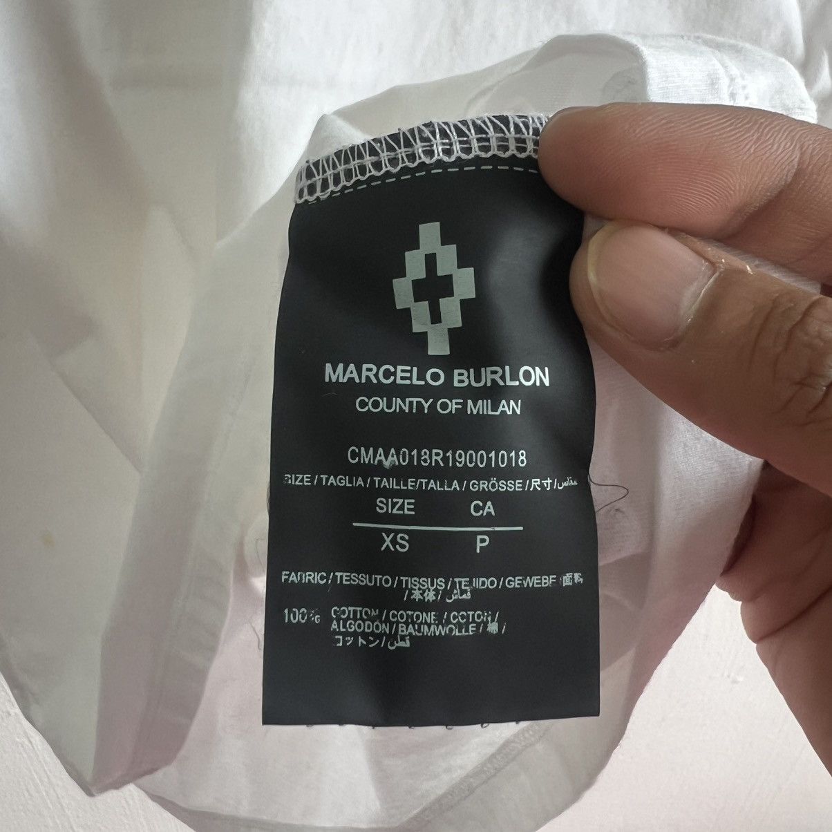 Marcelo Burlon MARCELO BURLON COUNTY OF MILAN TEE Size US M / EU 48-50 / 2 - 4 Thumbnail
