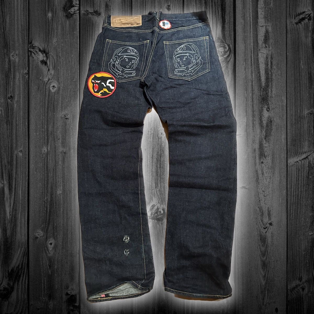 Billionaire Boys Club Billionaire Boys Club Patch Denim Size US 32 / EU 48 - 2 Thumbnail