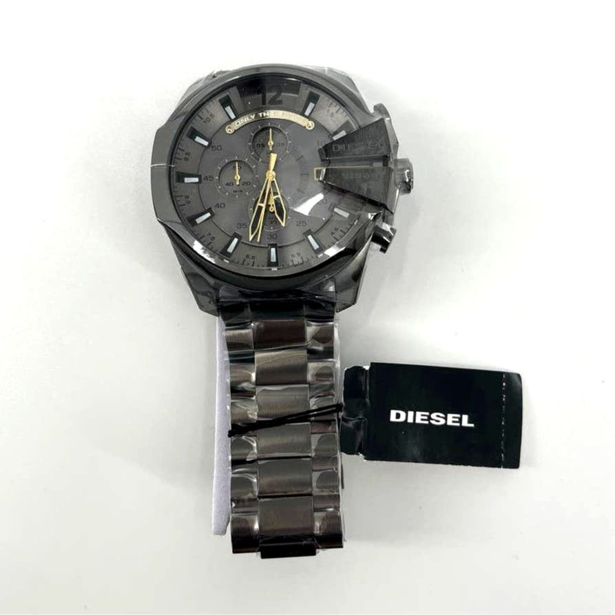Diesel Diesel Men's Gunmetal Gray Mega Chief Wrist Watch DZ4466 Size ONE SIZE - 3 Thumbnail