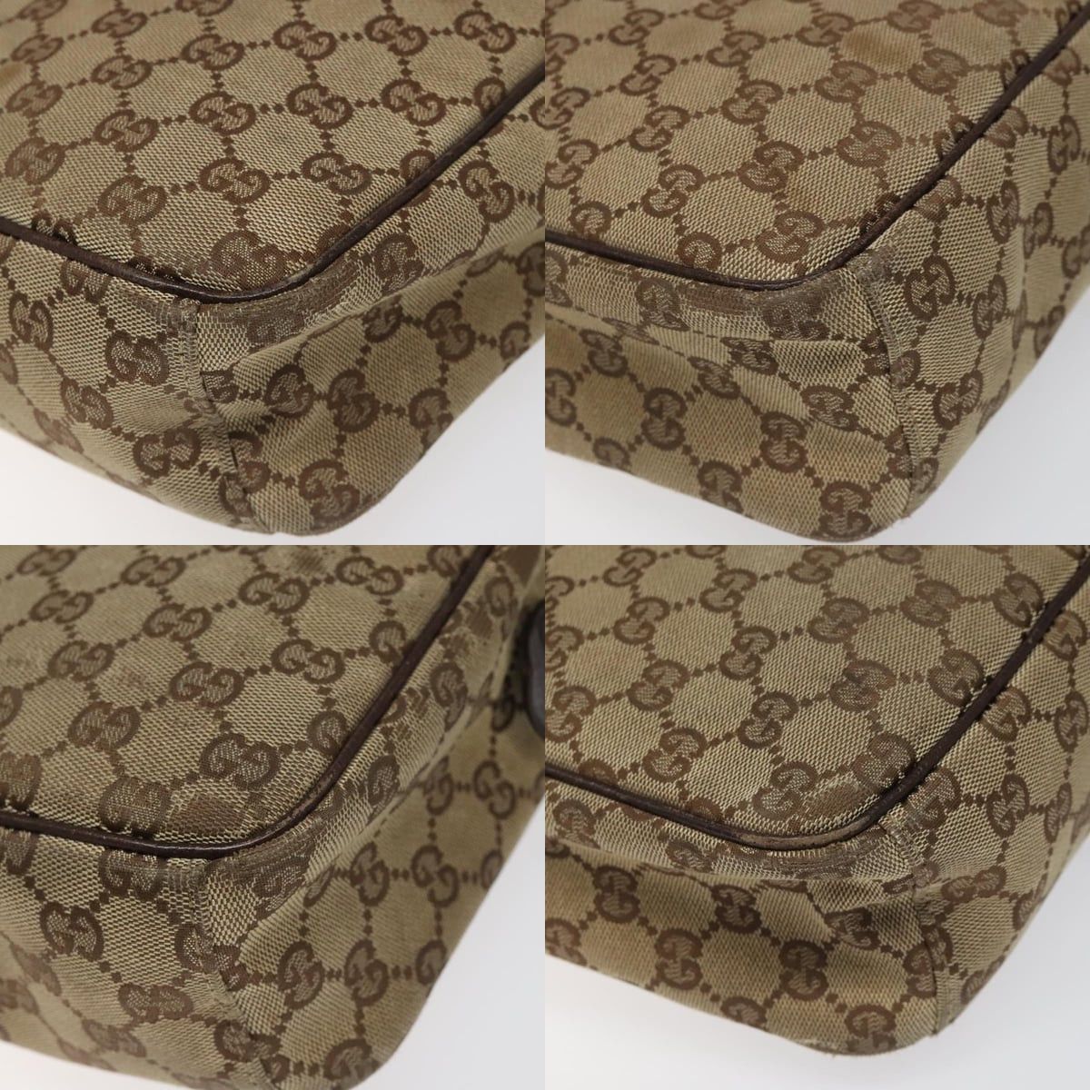 Gucci GUCCI GG Canvas Shoulder Bag Beige Size ONE SIZE - 10 Thumbnail