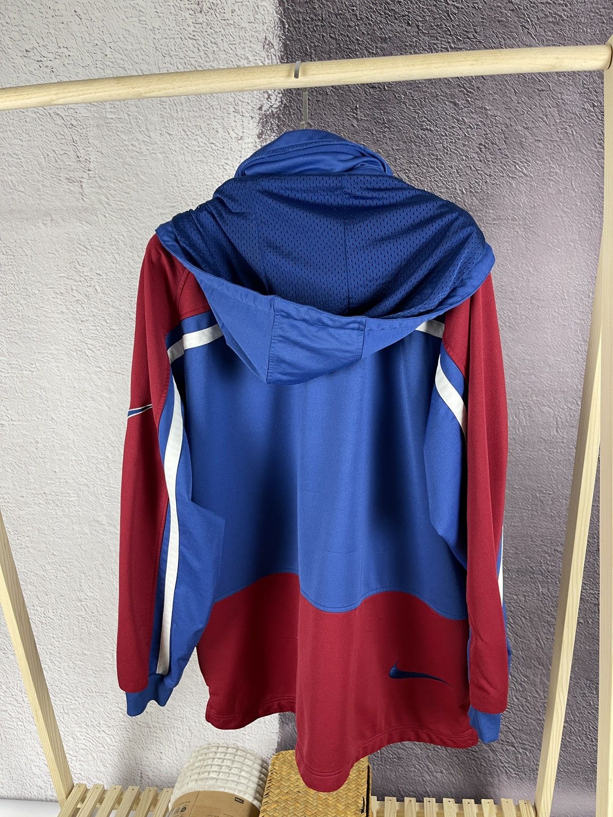 Nike Nike vintage 90s hype swoosh logo track top jacket rare Size US XXL / EU 58 / 5 - 8 Thumbnail