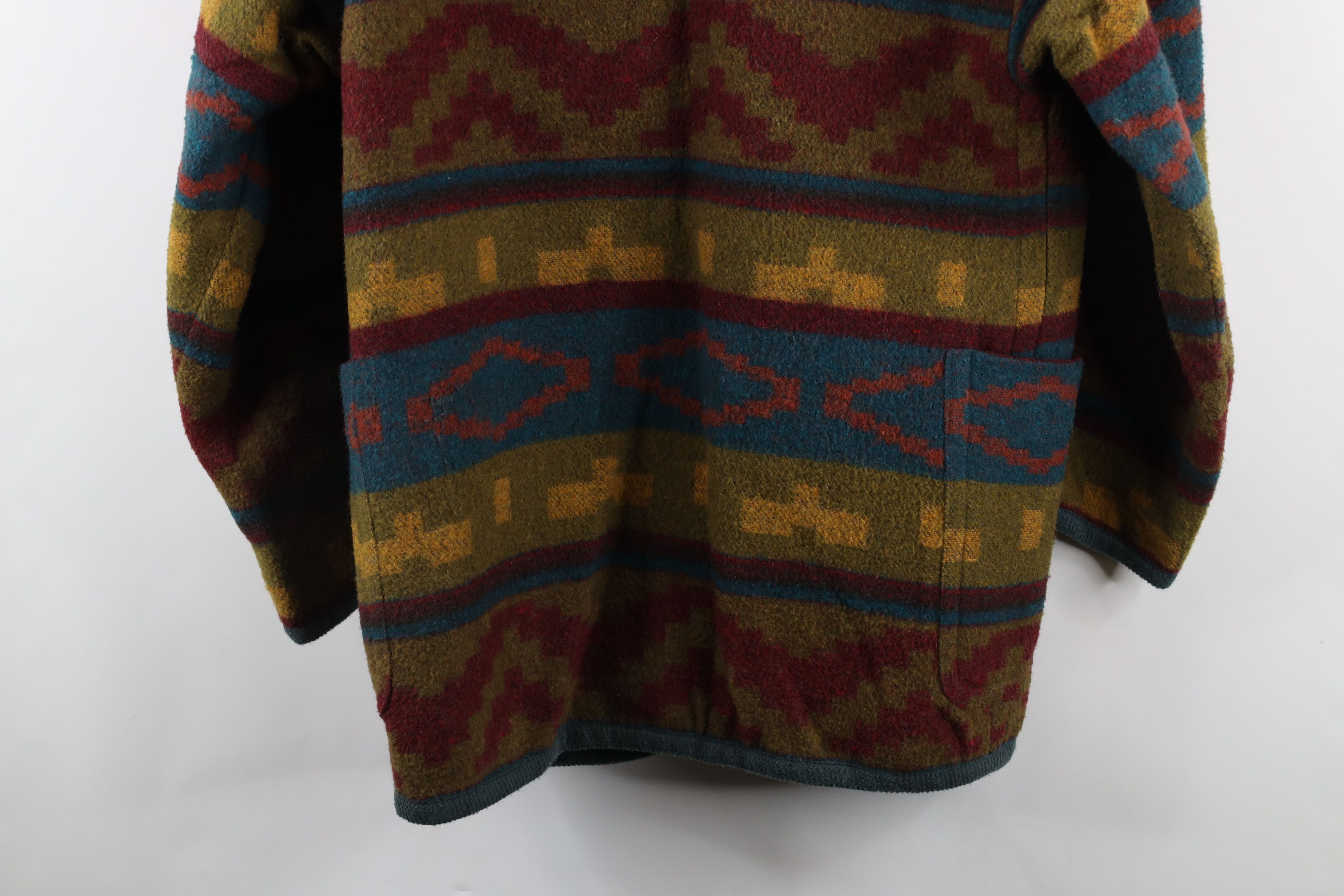 Vintage Vintage 90s Streetwear Rainbow Southwestern Blazer Jacket Size M / US 6-8 / IT 42-44 - 13 Thumbnail