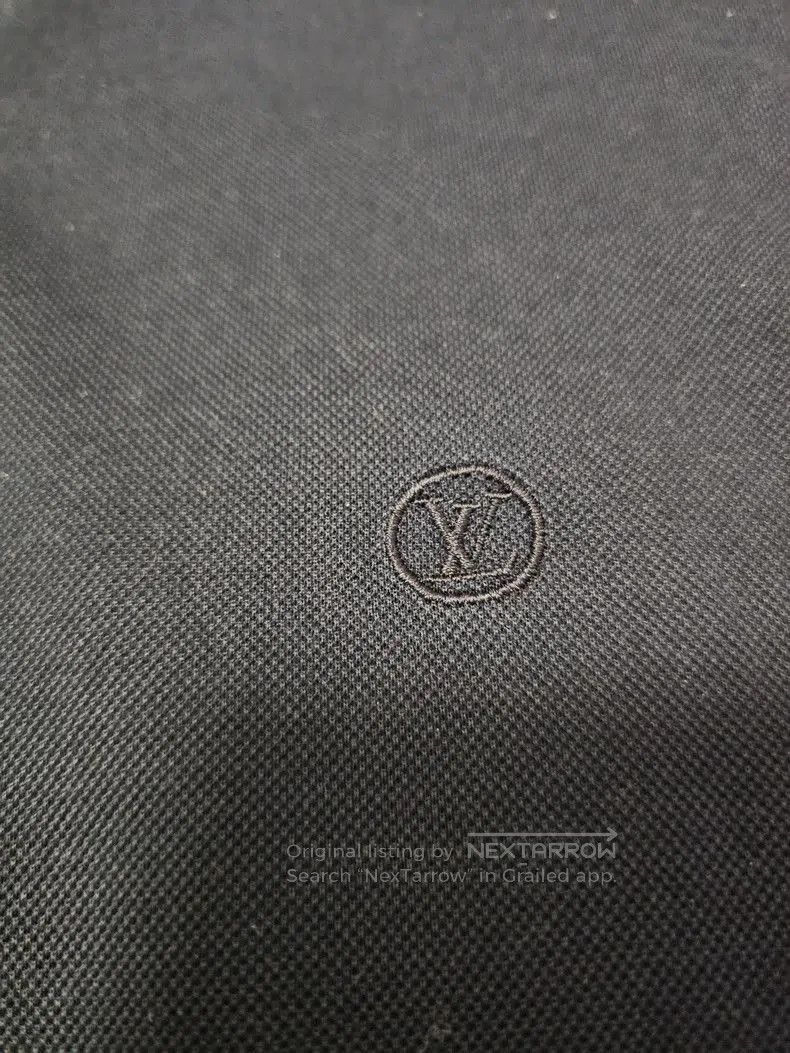 Louis Vuitton Louis Vuitton Navy Blue Polo Shirt. Size US XL / EU 56 / 4 - 3 Thumbnail