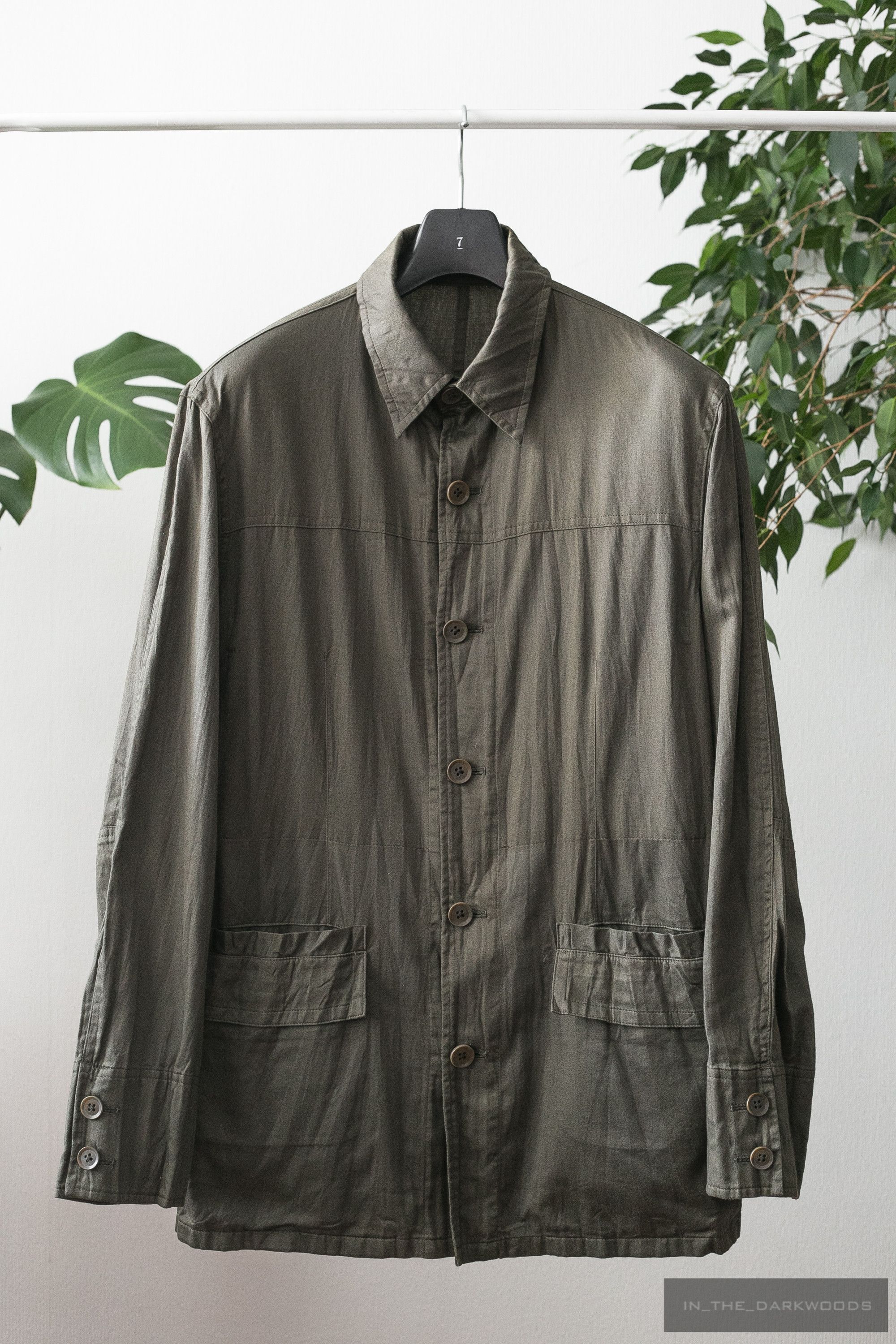 Yohji Yamamoto 4 pocket cotton work jacket Size US M / EU 48-50 / 2 - 1 Thumbnail